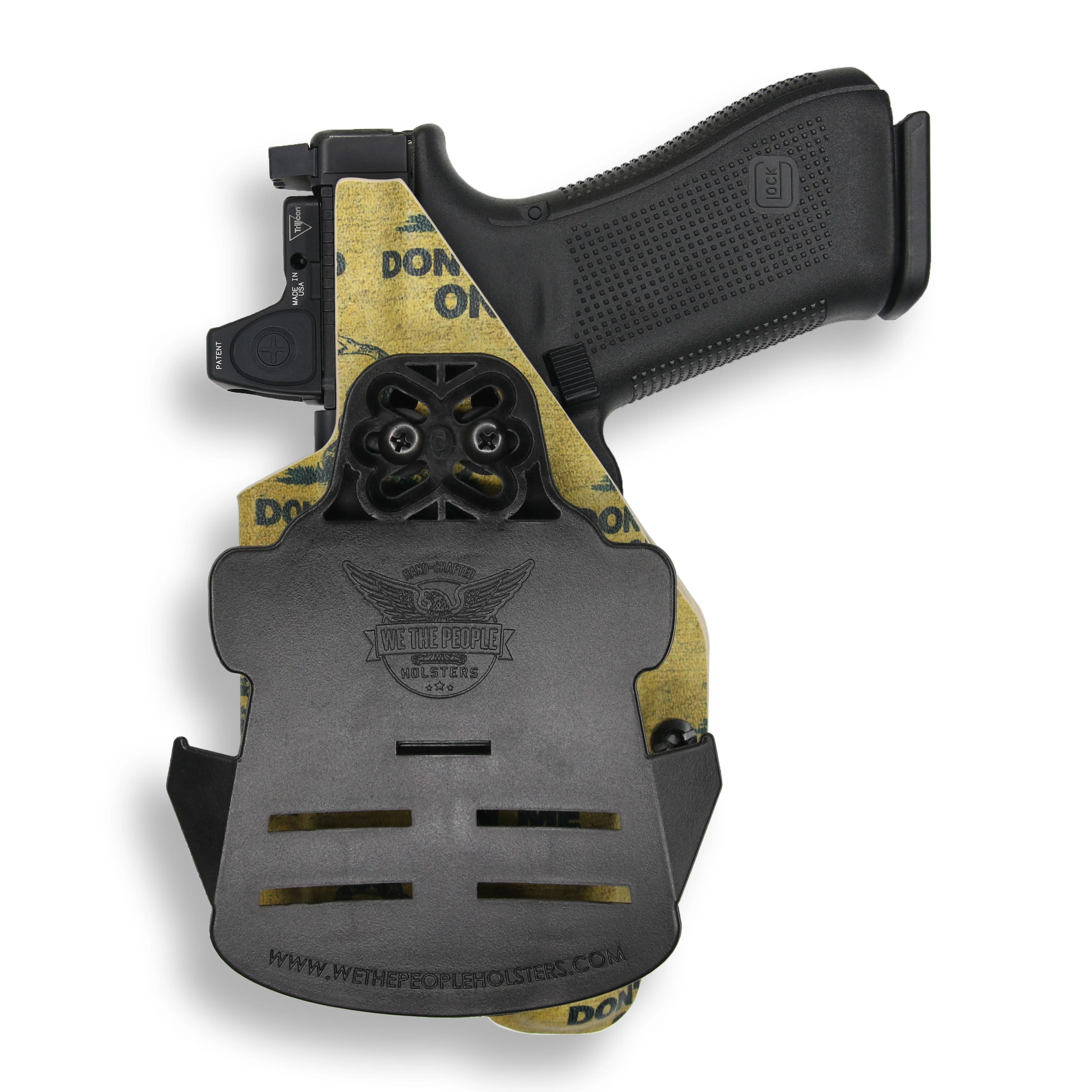 Glock 17 MOS with Streamlight TLR-1/1S/HL Light Red Dot Optic Cut OWB Holster - Image 32