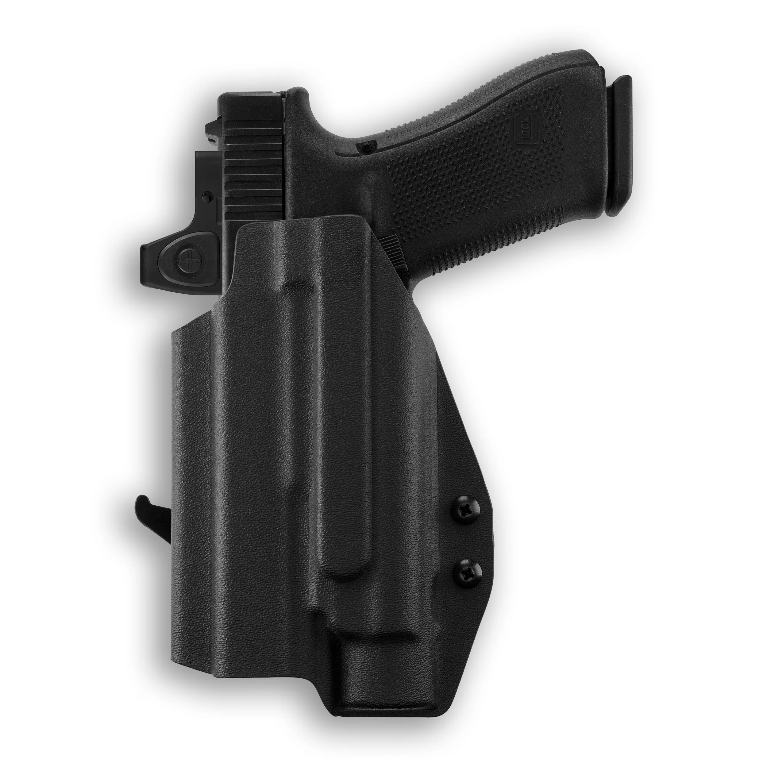 Glock 31 MOS with Streamlight TLR-1 HL-X Light Red Dot Optic Cut OWB Holster - Image 3