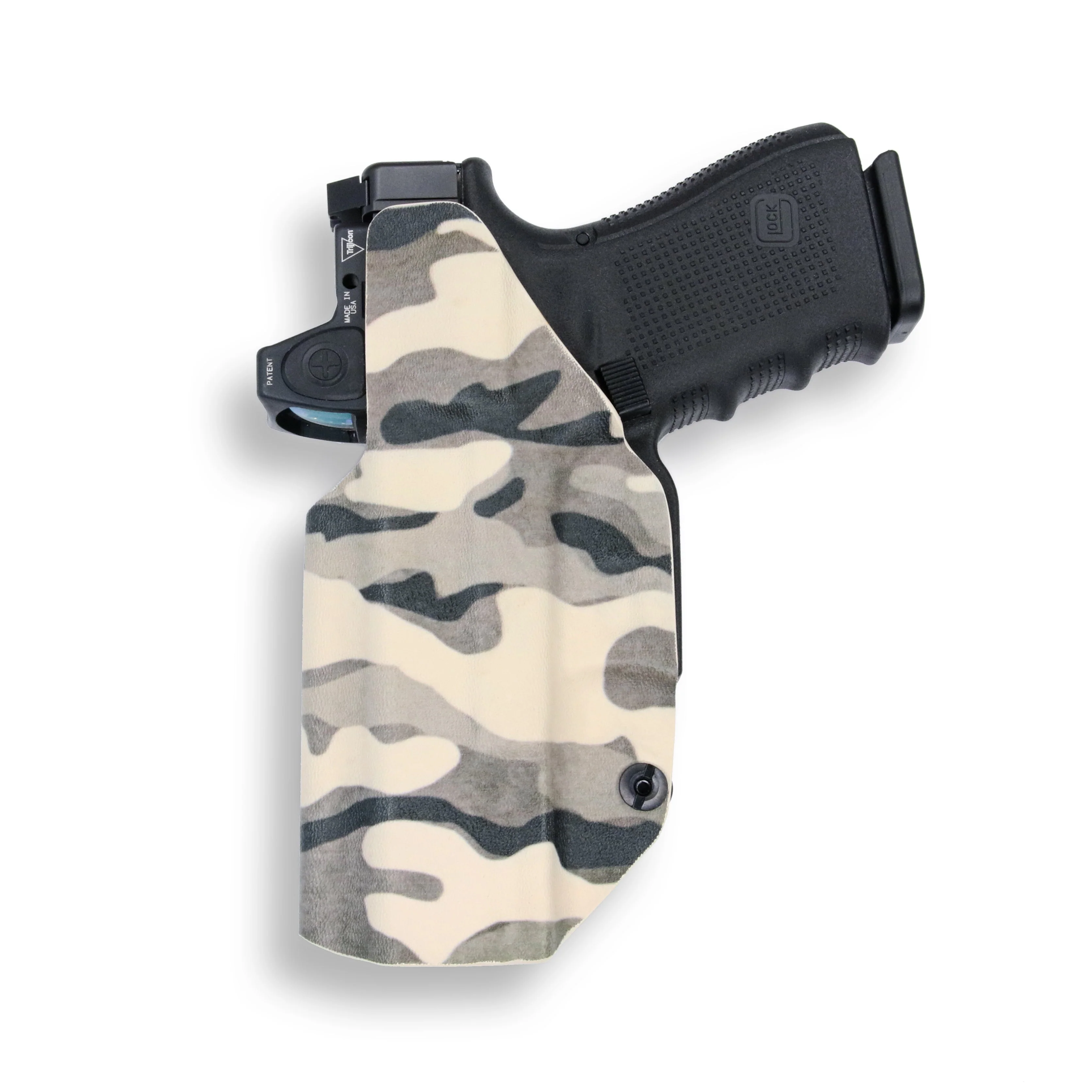 Glock 17 MOS with Streamlight TLR-3 Light Red Dot Optic Cut IWB Holster - Image 22