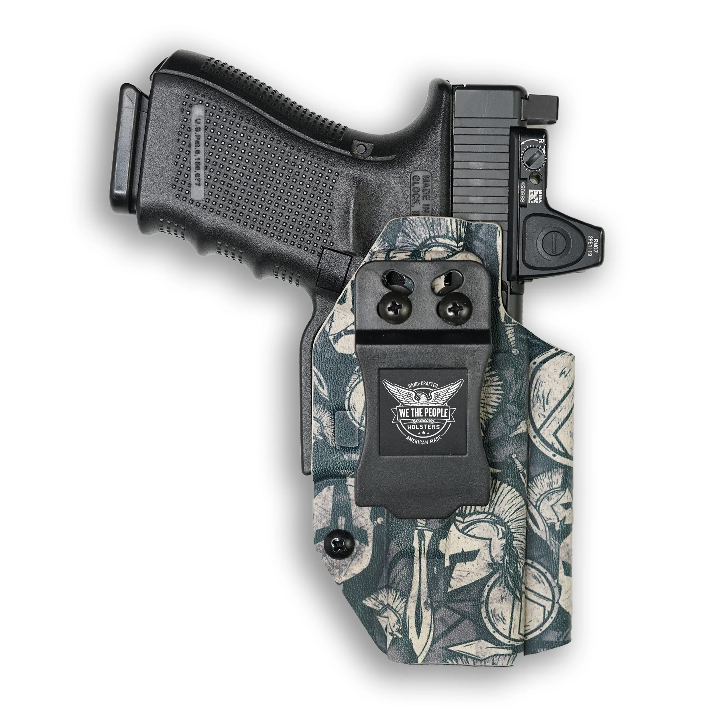 Glock 17 MOS with Streamlight TLR-7/7A/7X Light Red Dot Optic Cut IWB Holster - Image 38