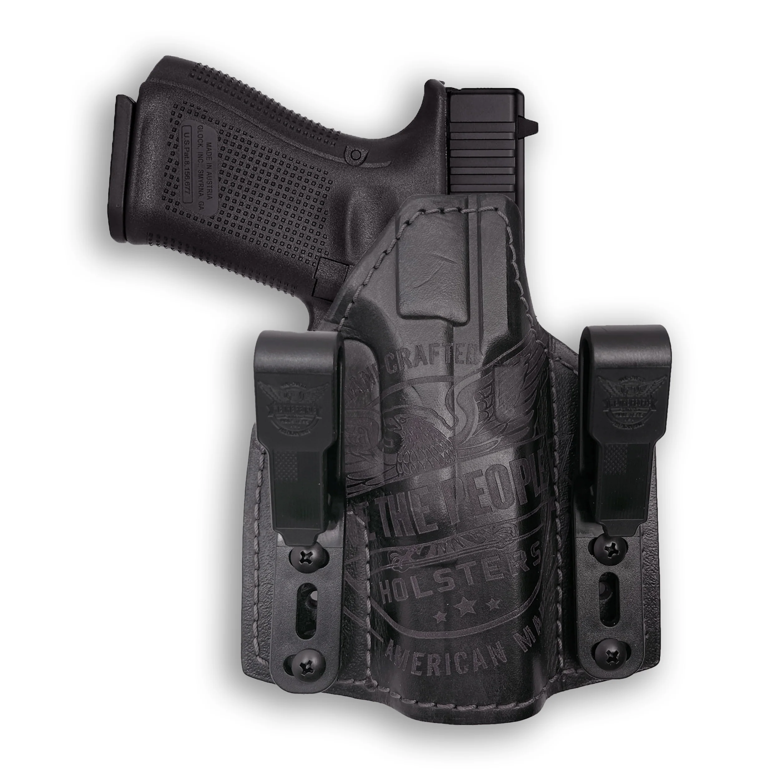 Glock 19/19X Gen 3-5 Independence Leather IWB Holster - Image 4