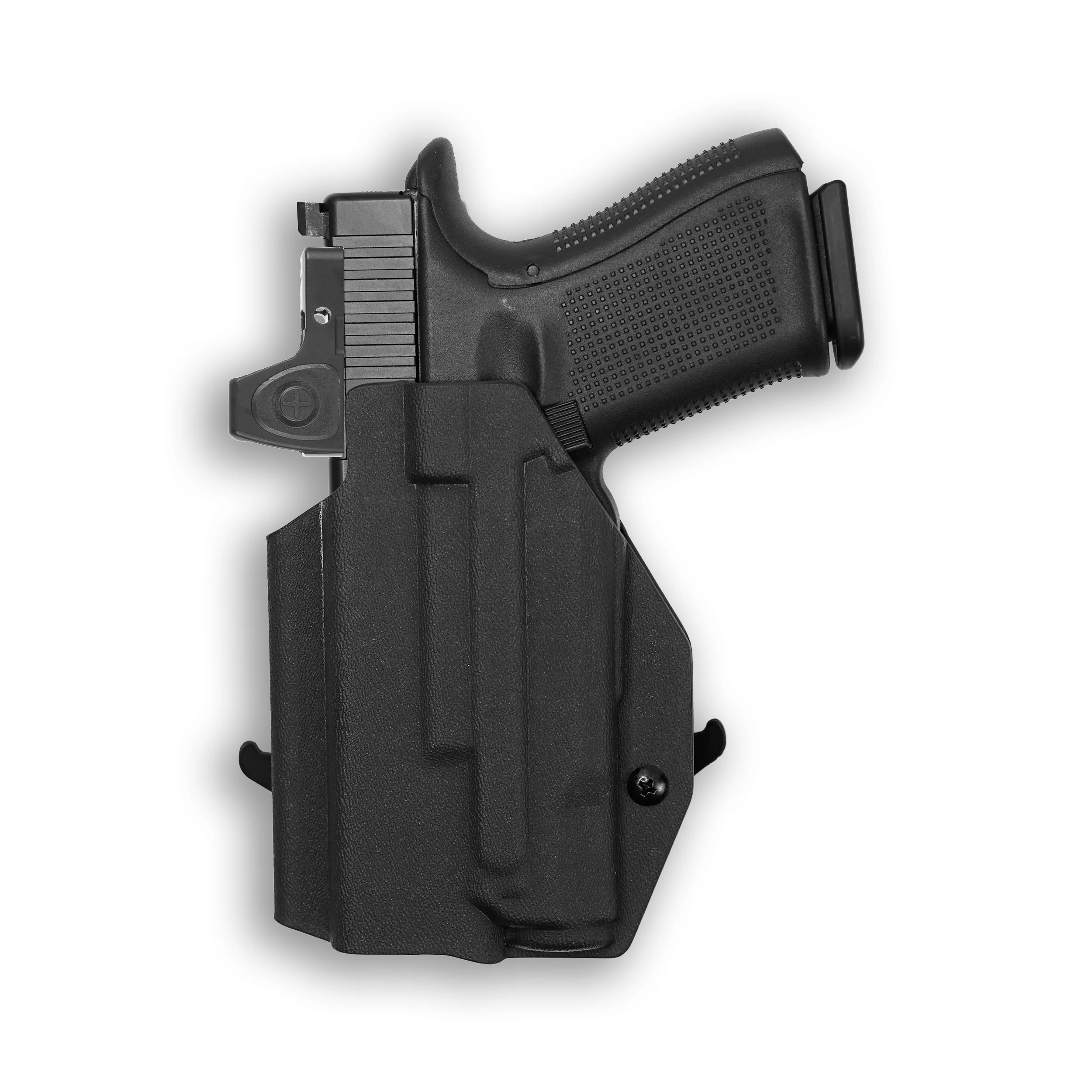 Glock 19/19X Gen 6 with Inforce WILD1 Light Red Dot Optic Cut OWB Holster - Image 3