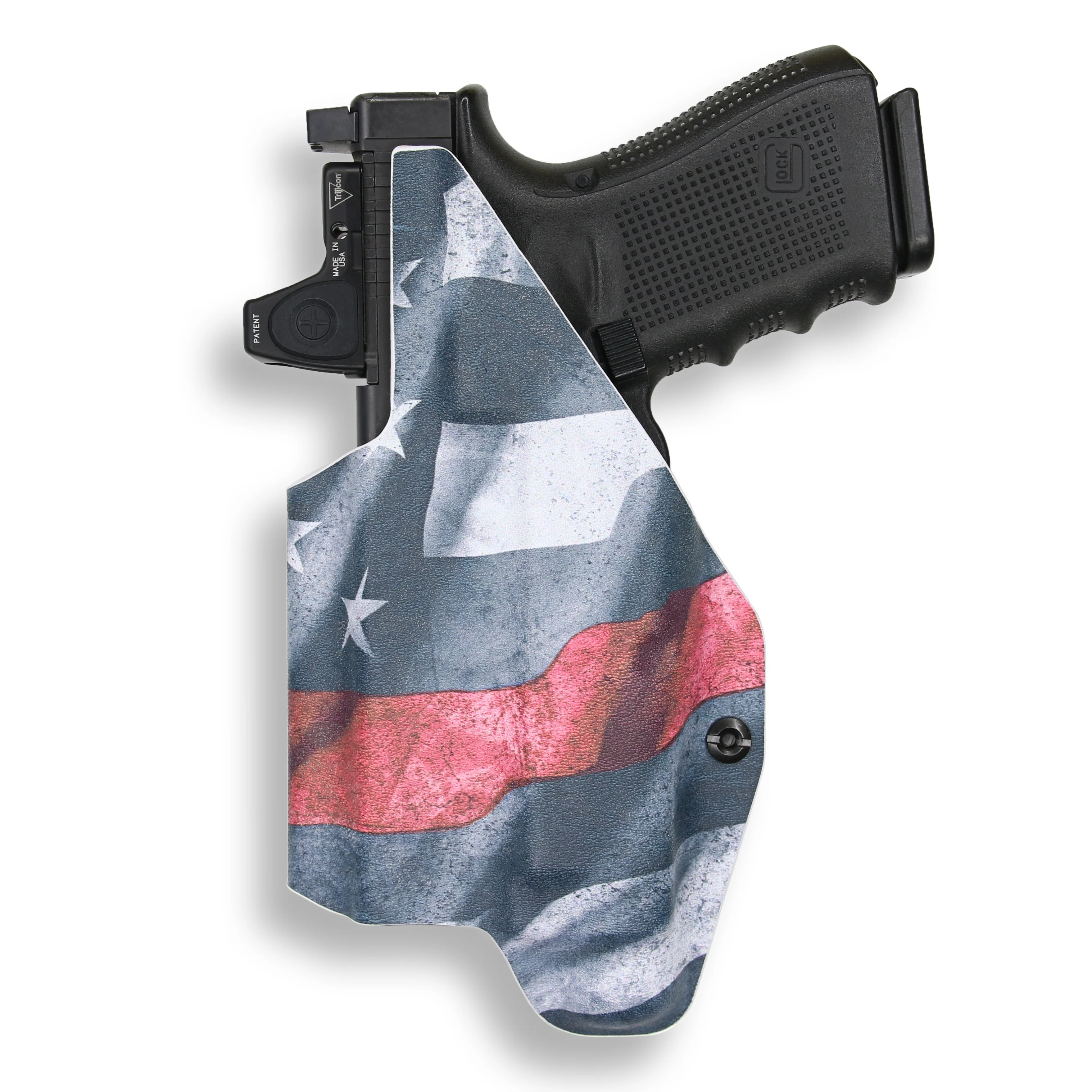 Glock 19/19X MOS with Streamlight TLR-1/1S/HL Light Red Dot Optic Cut IWB Holster - Image 16