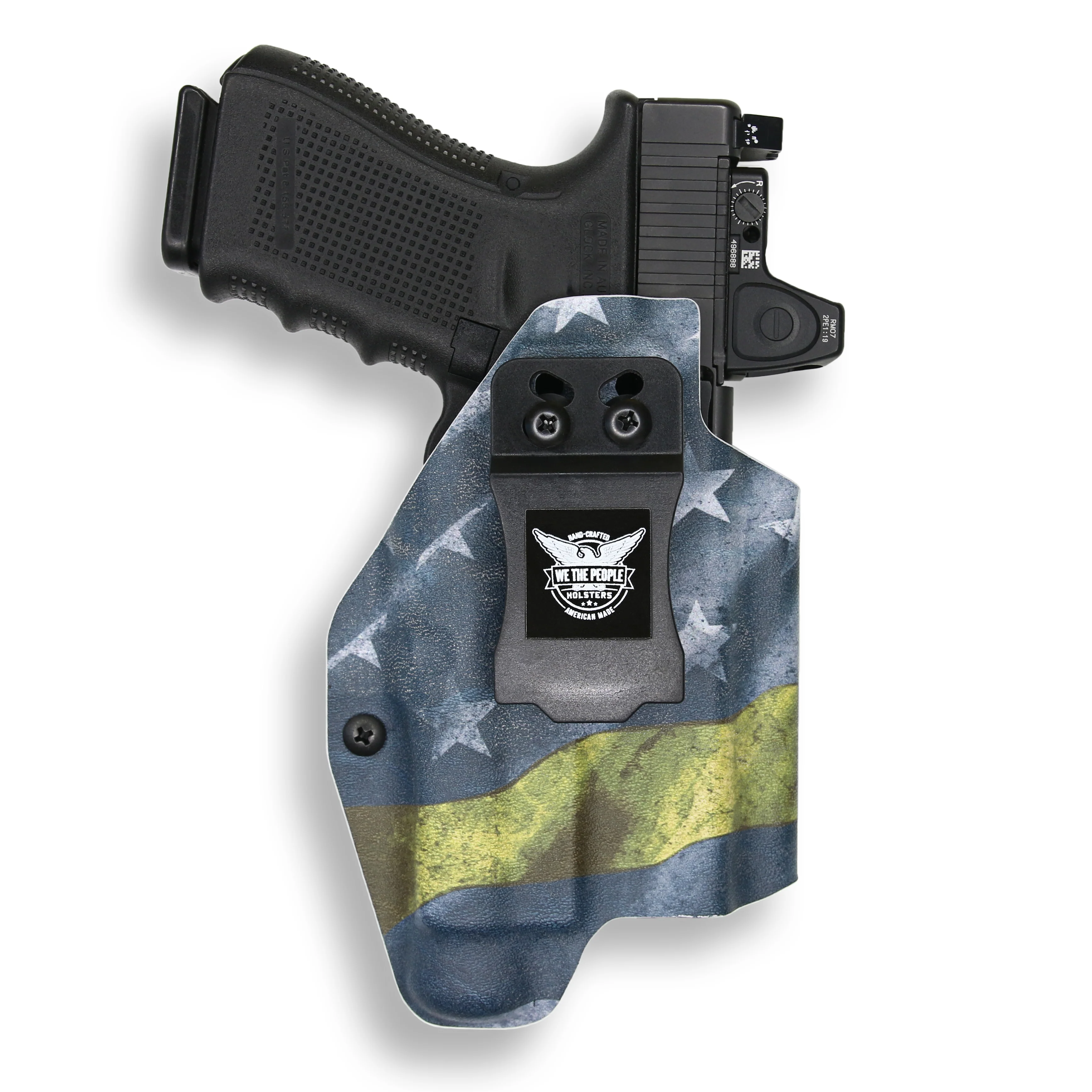 Glock 19/19X MOS with Streamlight TLR-1/1S/HL Light Red Dot Optic Cut IWB Holster - Image 17
