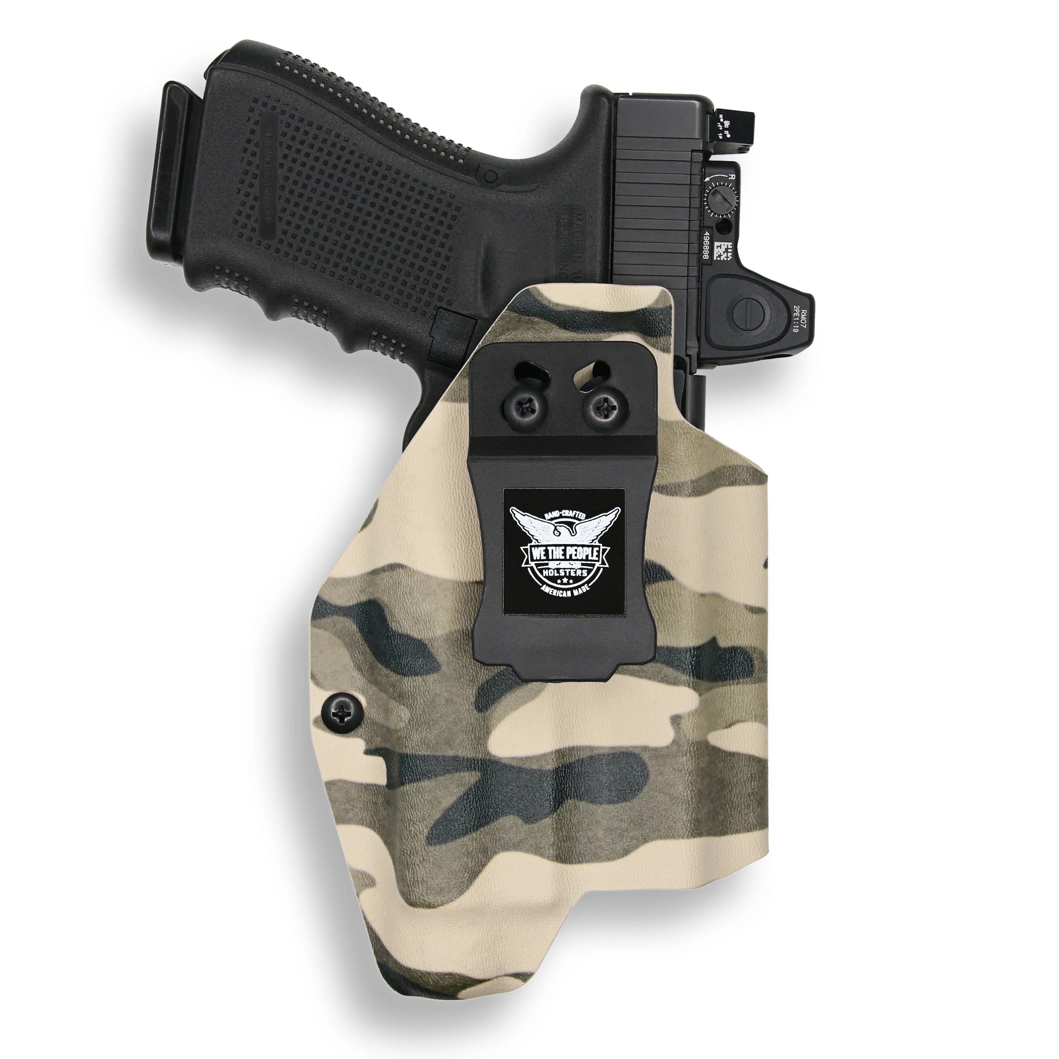 Glock 19/19X MOS with Streamlight TLR-1/1S/HL Light Red Dot Optic Cut IWB Holster - Image 19
