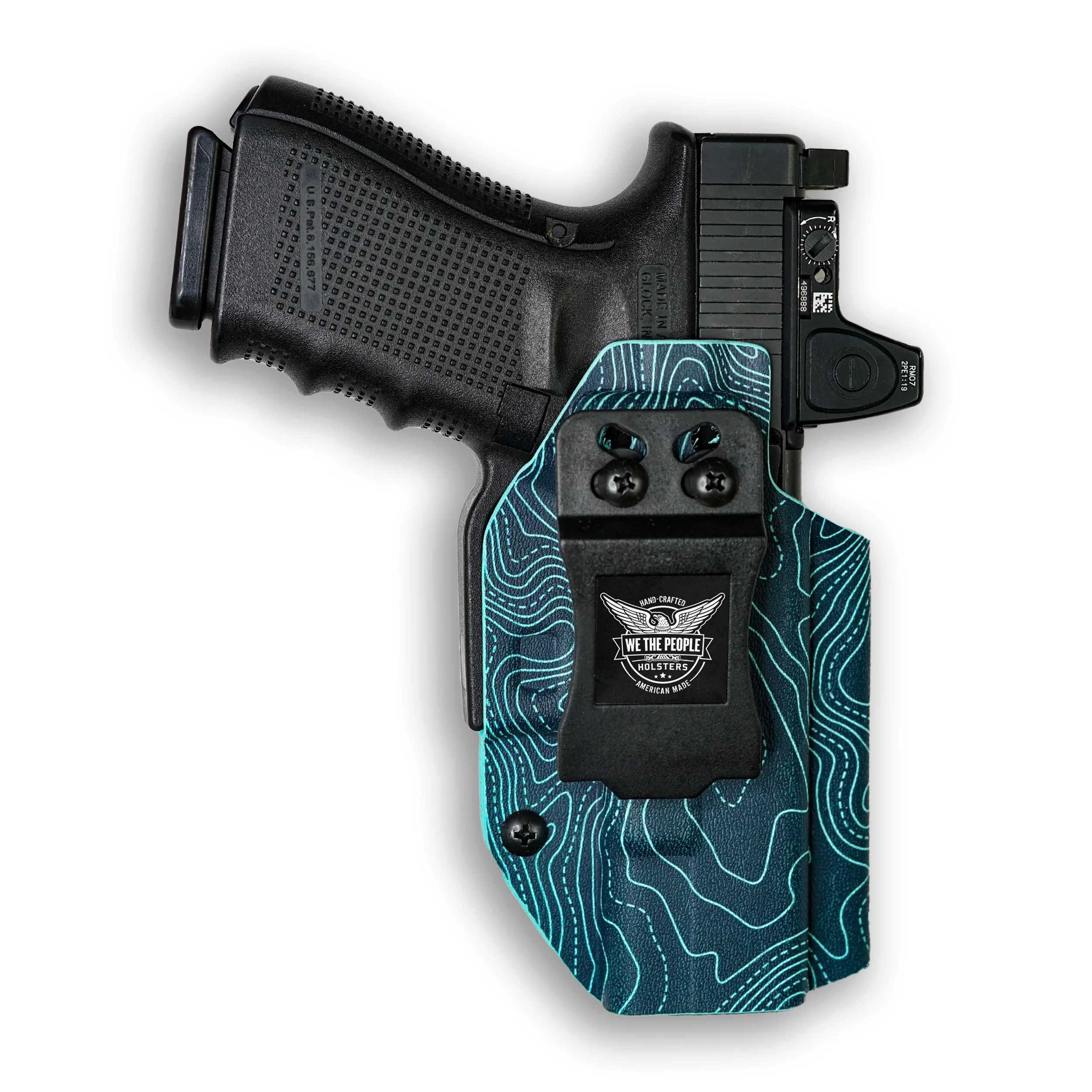 Glock 19/19X MOS with Streamlight TLR-1/1S/HL Light Red Dot Optic Cut IWB Holster - Image 49