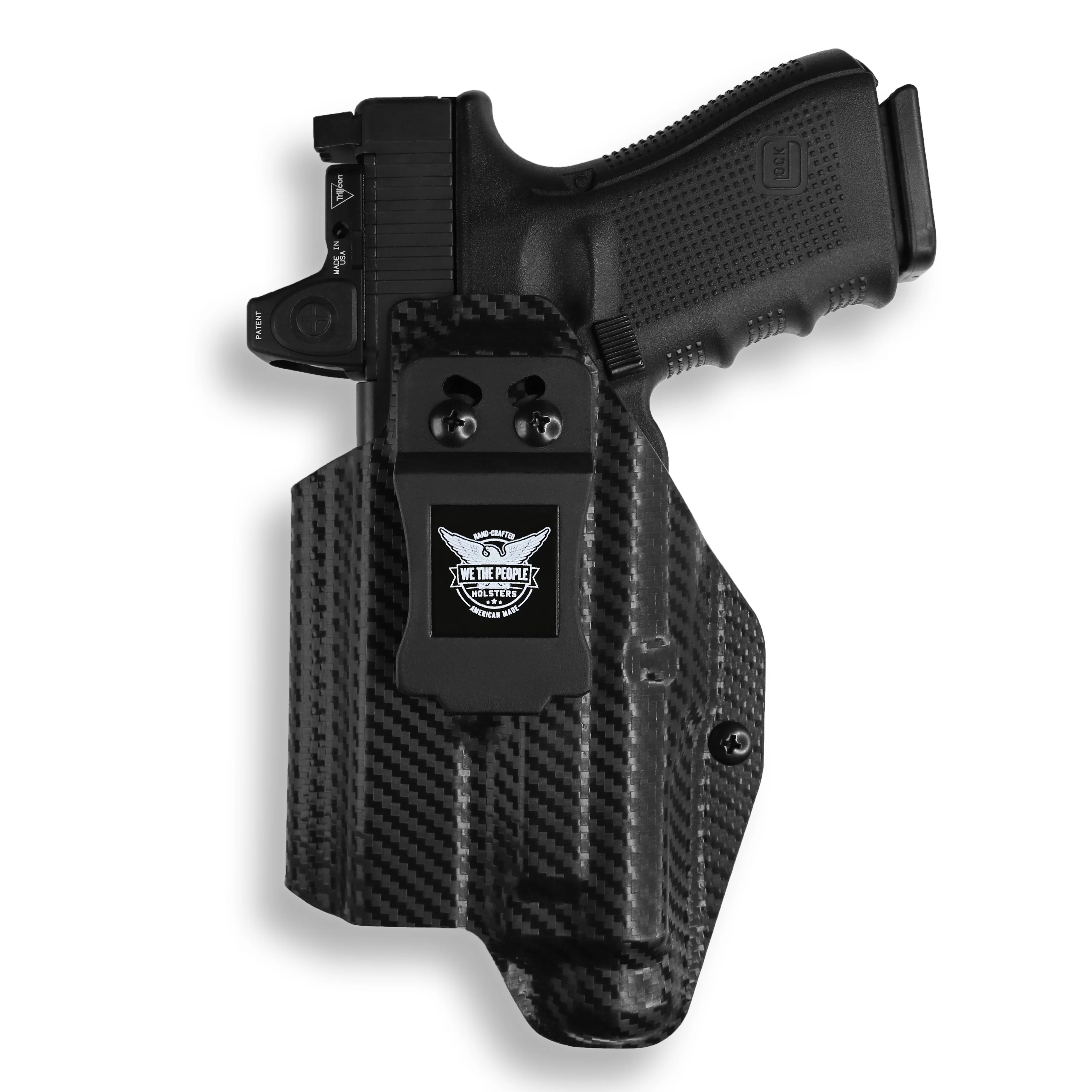 Glock 19/19X MOS with Streamlight TLR-1/1S/HL Light Red Dot Optic Cut IWB Holster - Image 5