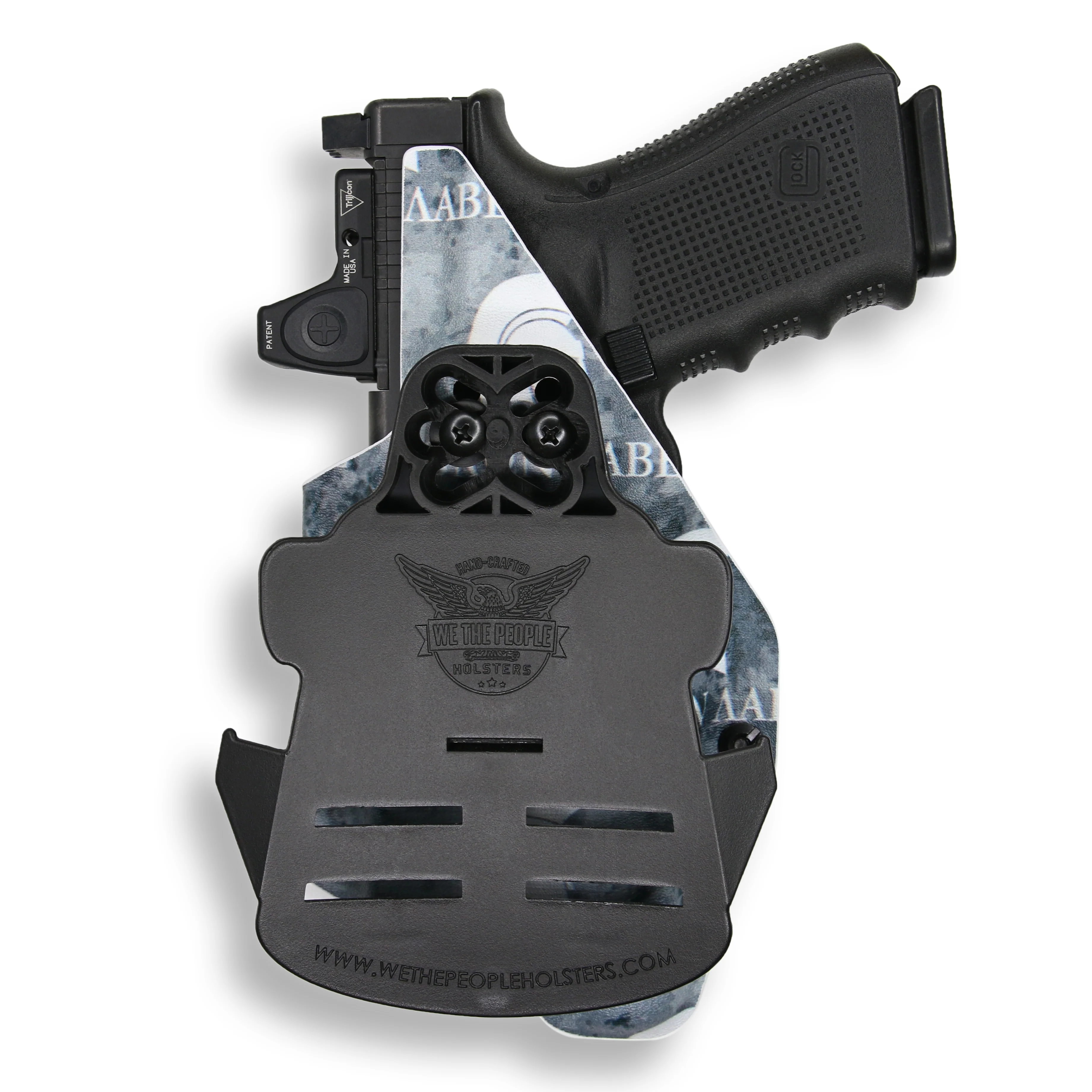 Glock 19/19X MOS with Streamlight TLR-1/1S/HL Light Red Dot Optic Cut OWB Holster - Image 28