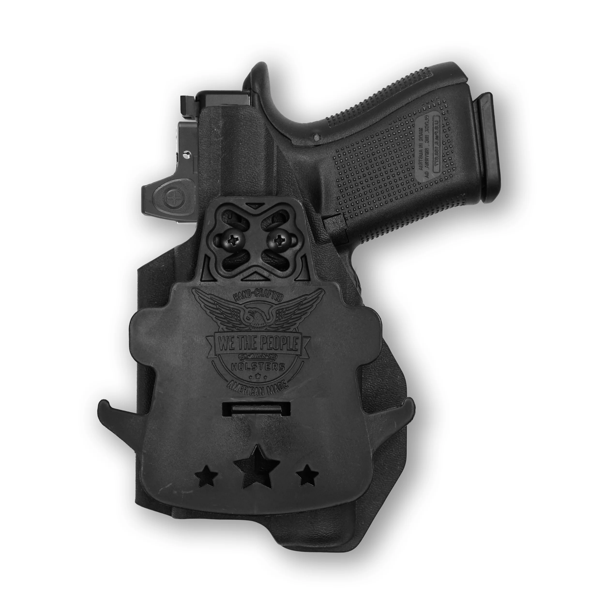 Glock 19/19X MOS with Streamlight TLR-3 Light Red Dot Optic Cut OWB Holster - Image 2