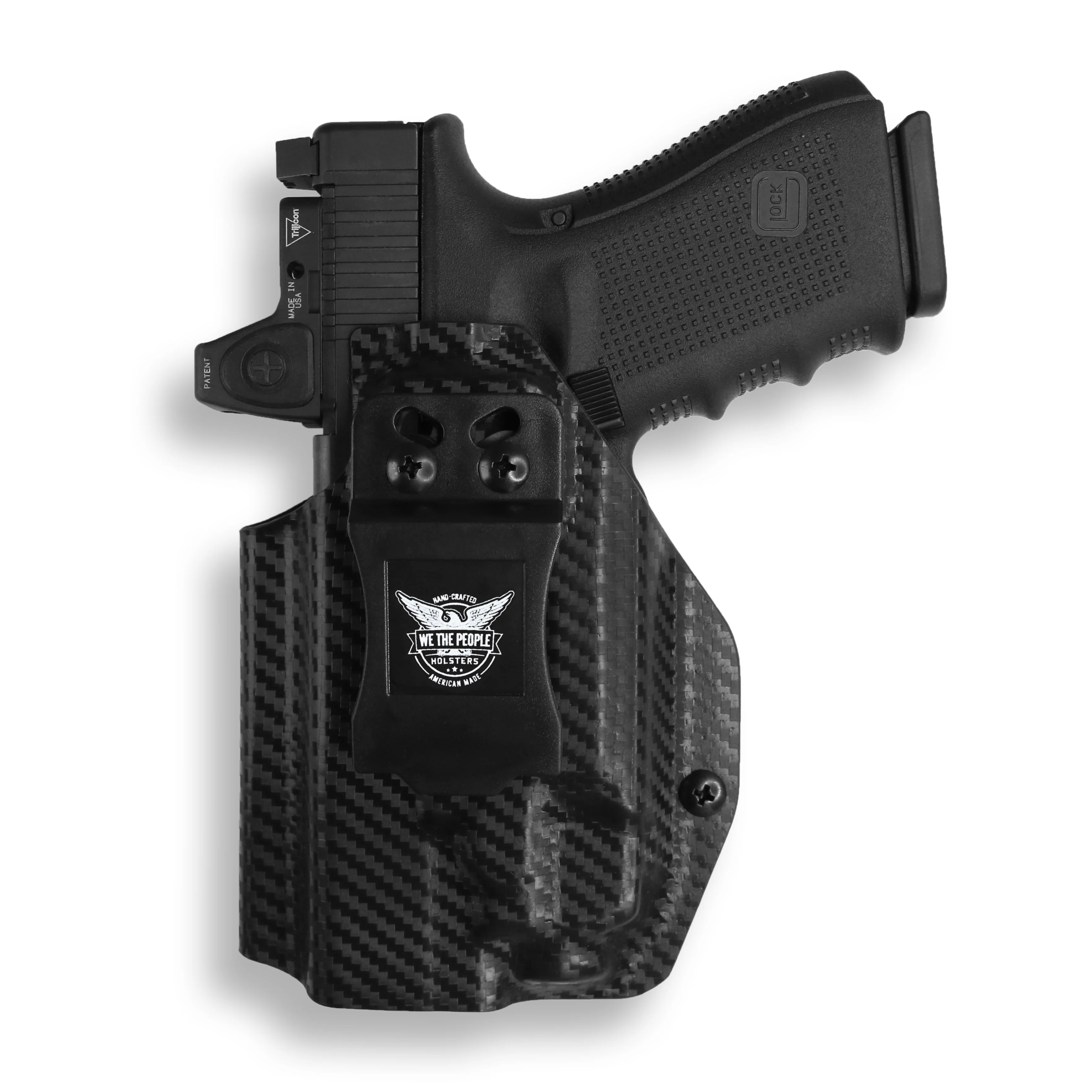 Glock 19/19X MOS with Streamlight TLR-7/7A/7X Light Red Dot Optic Cut IWB Holster - Image 5