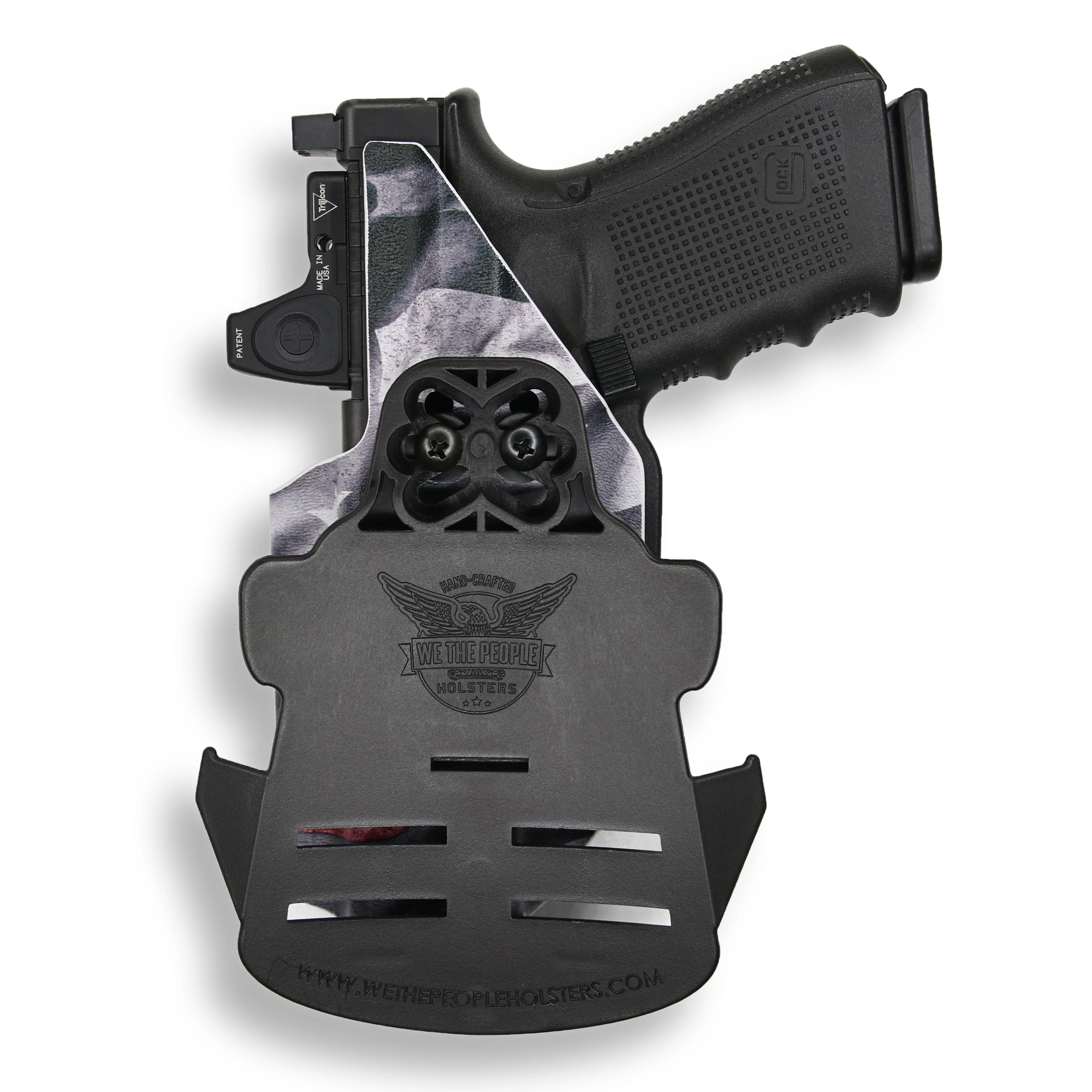 Glock 19/19X MOS with Streamlight TLR-7/7A/7X Light Red Dot Optic Cut OWB Holster - Image 16