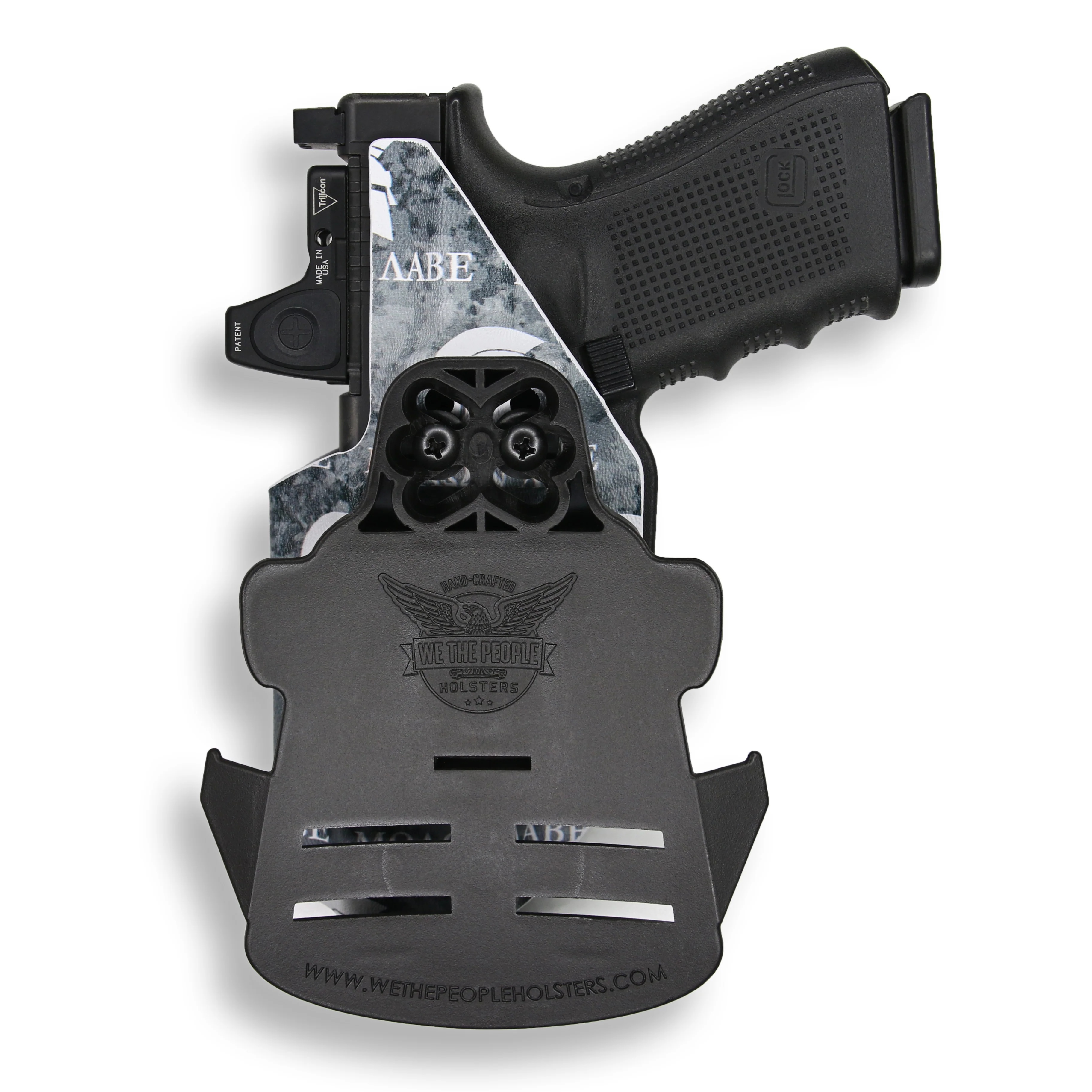 Glock 19/19X MOS with Streamlight TLR-7/7A/7X Light Red Dot Optic Cut OWB Holster - Image 28