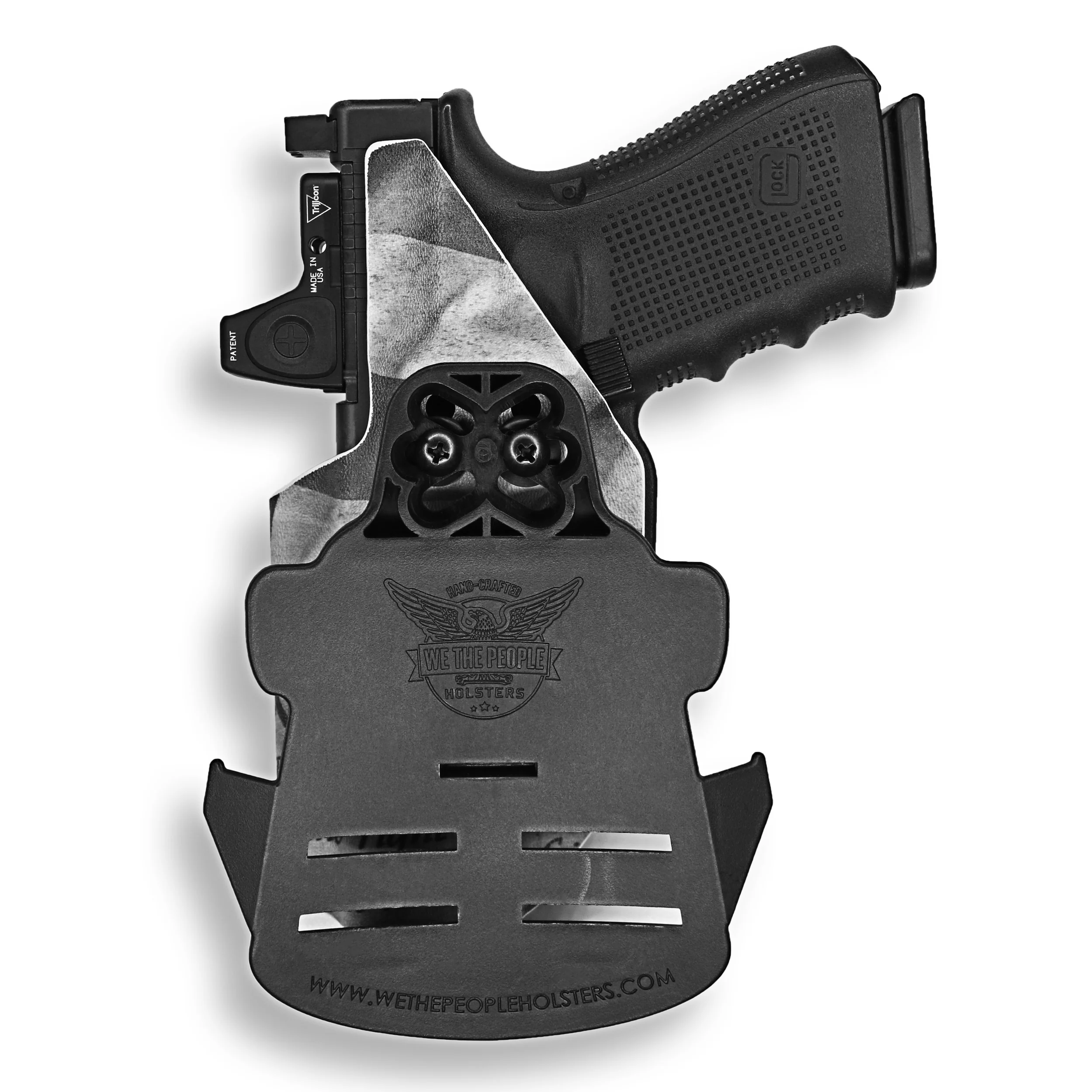Glock 19/19X MOS with Streamlight TLR-7/7A/7X Light Red Dot Optic Cut OWB Holster - Image 34