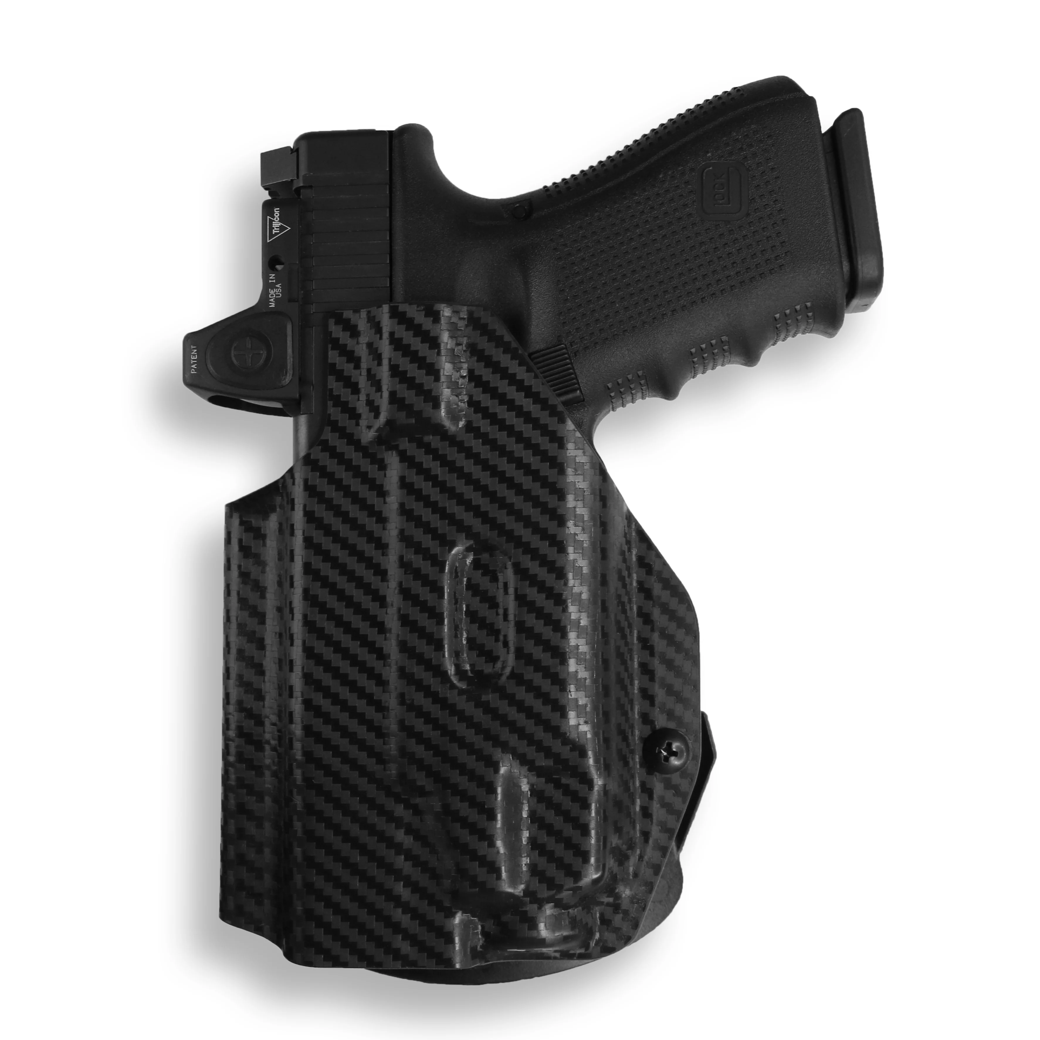 Glock 19/19X MOS with Streamlight TLR-7/7A/7X Light Red Dot Optic Cut OWB Holster - Image 5