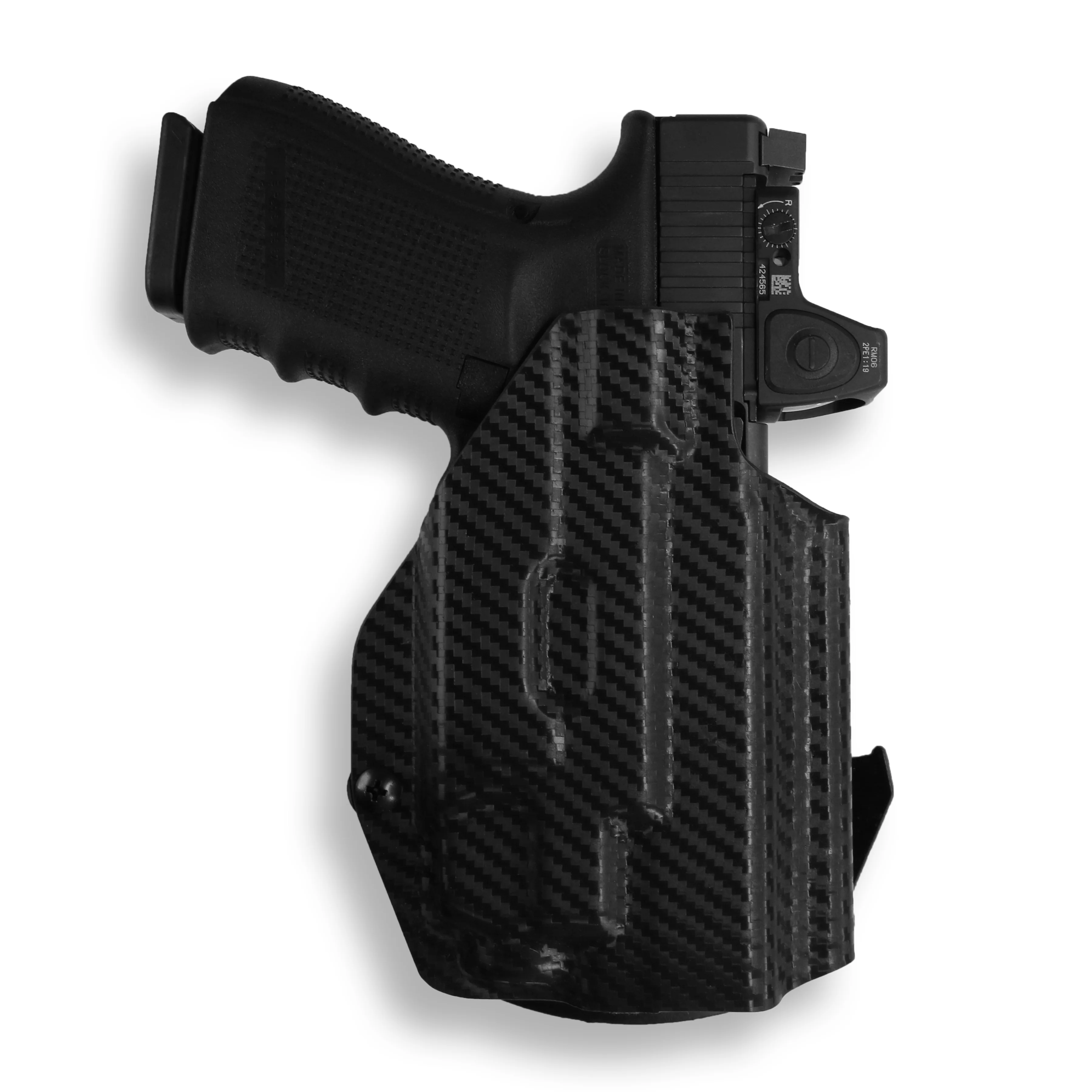 Glock 19/19X MOS with Streamlight TLR-7/7A/7X Light Red Dot Optic Cut OWB Holster - Image 7