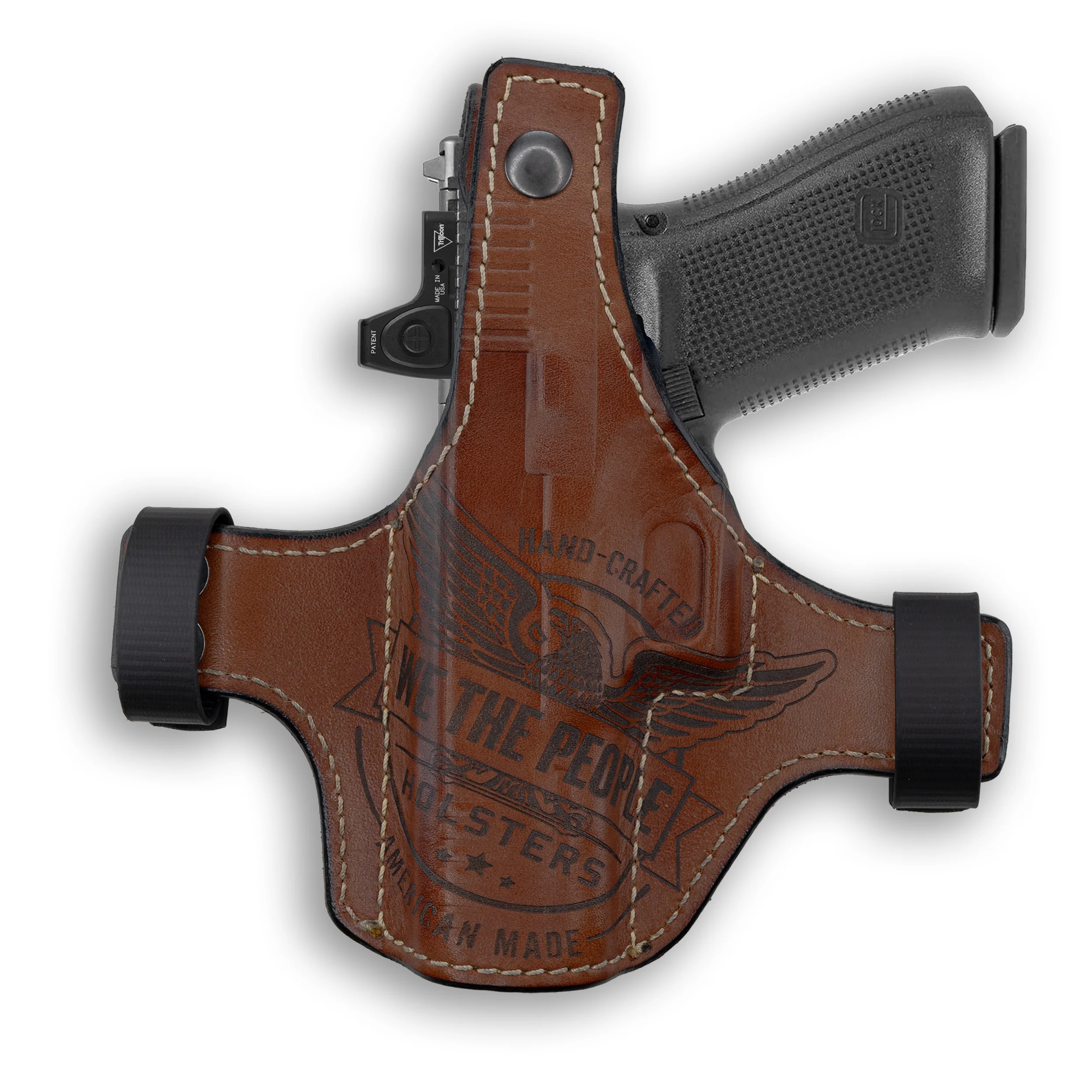 Glock 20 Independence Thumb Break Leather OWB Holster - Image 2