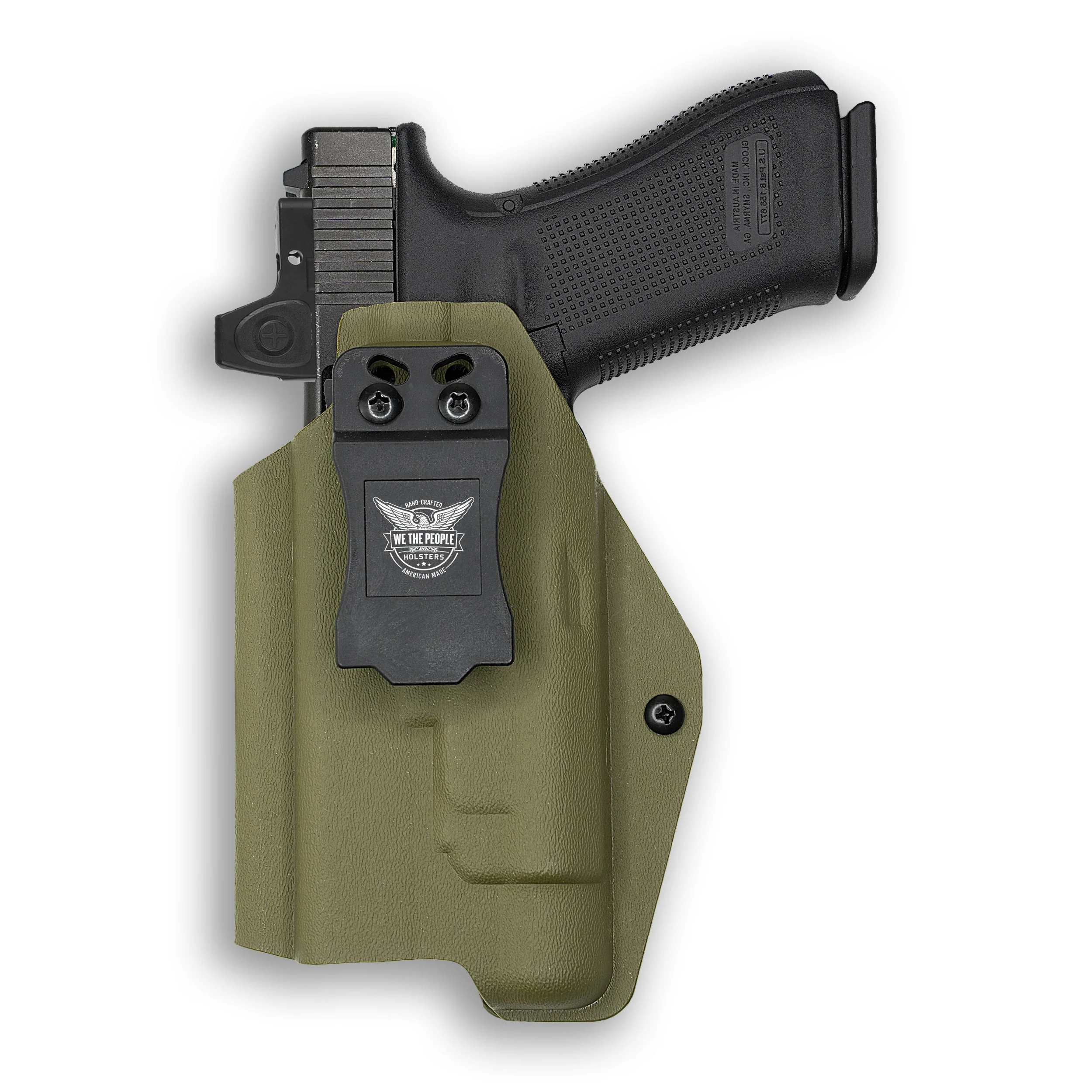 Glock 20 MOS with Surefire X300T-B Light Red Dot Optic Cut IWB Holster - Image 101