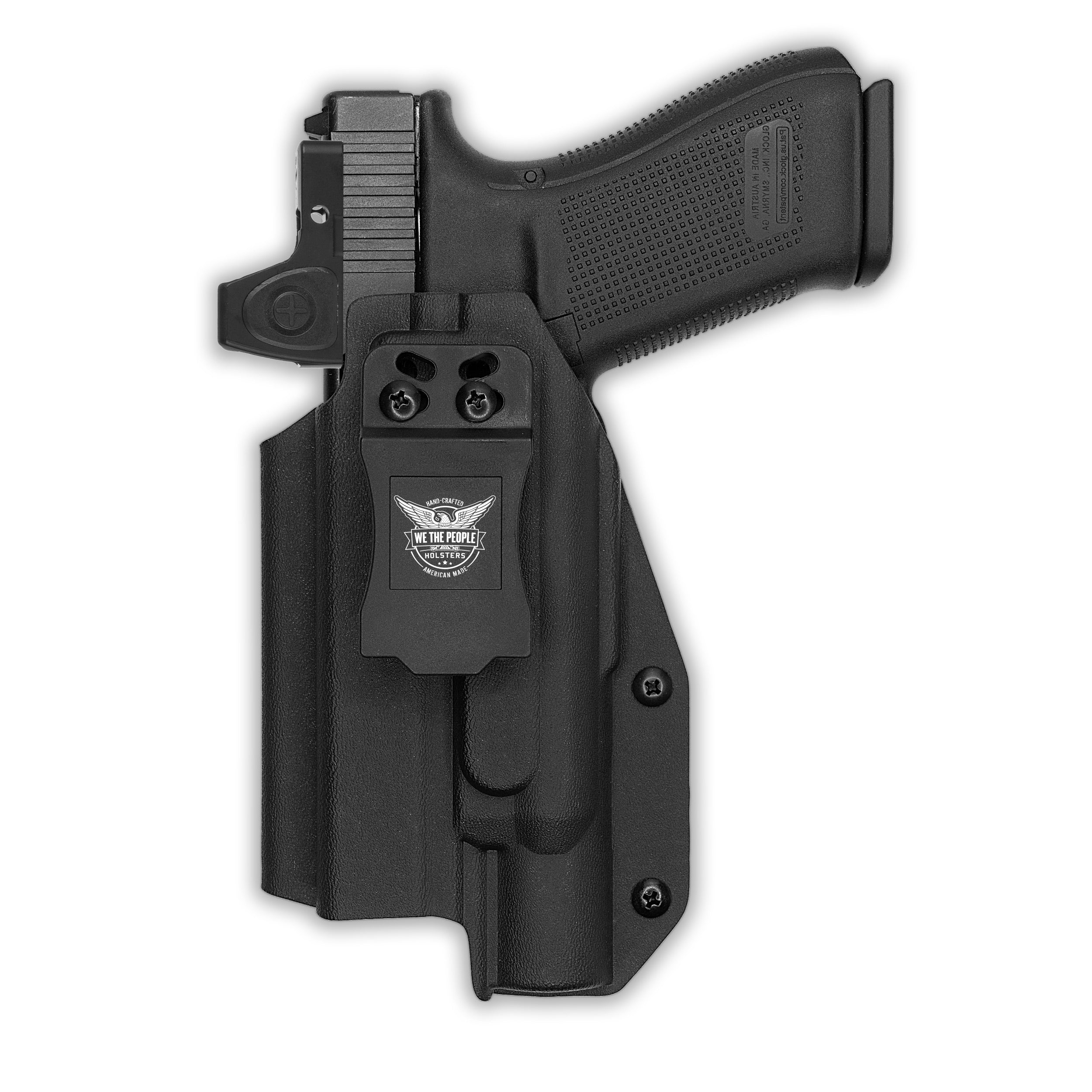 Glock 20 MOS with Surefire X300T-B Light Red Dot Optic Cut IWB Holster - Image 3