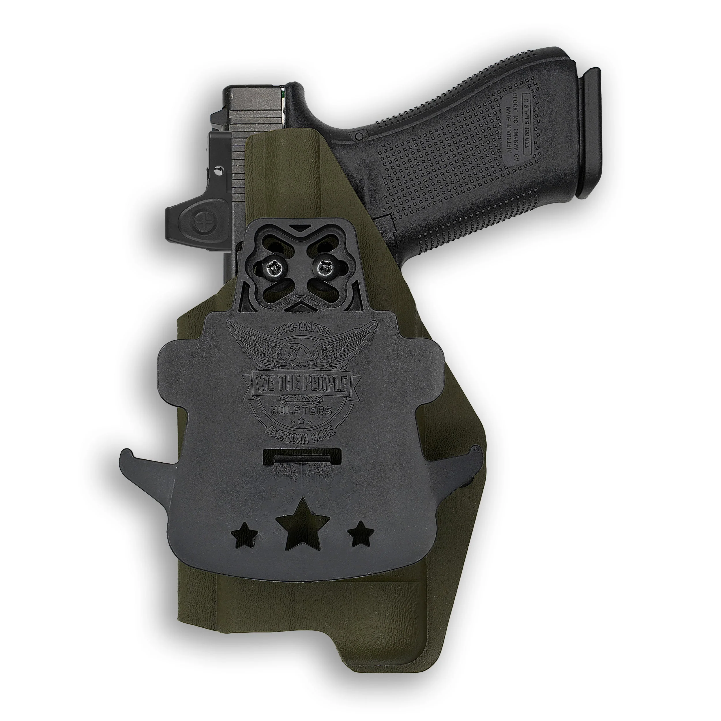 Glock 20 MOS with Surefire X300T-B Light Red Dot Optic Cut OWB Holster - Image 104