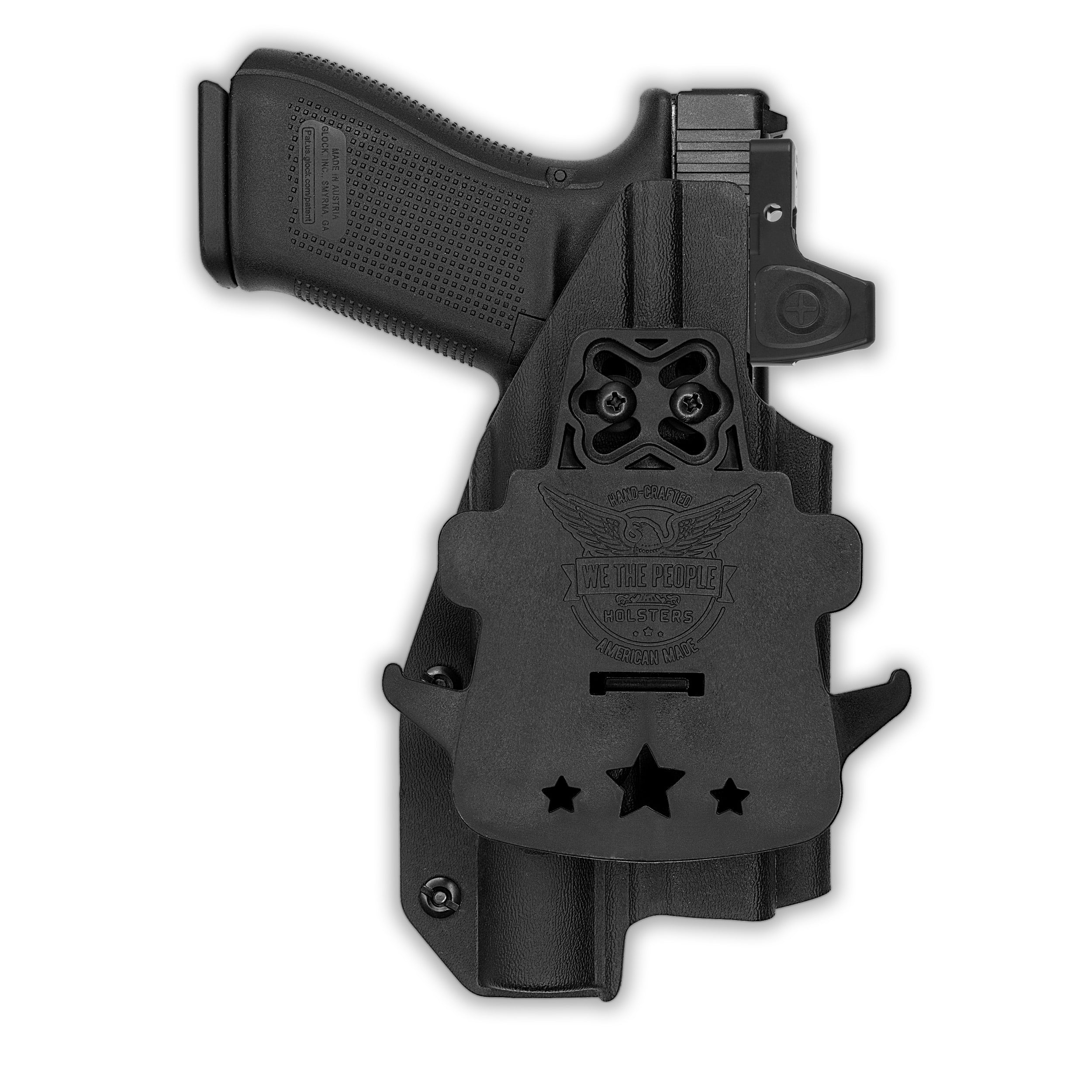 Glock 20 MOS with Surefire X300T-B Light Red Dot Optic Cut OWB Holster - Image 4