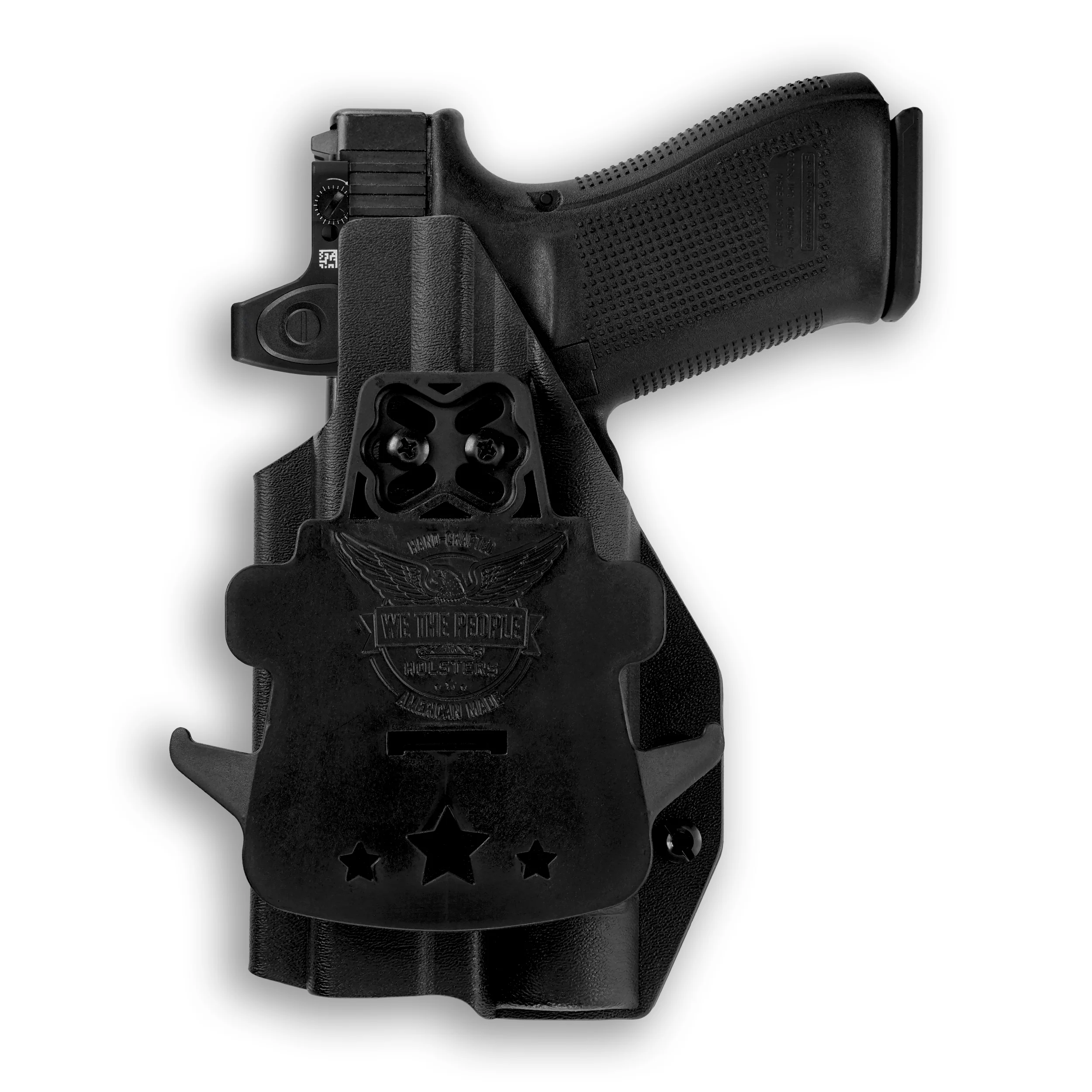 Glock 20 with Streamlight TLR-1/1S/HL Light Red Dot Optic Cut OWB Holster - Image 2