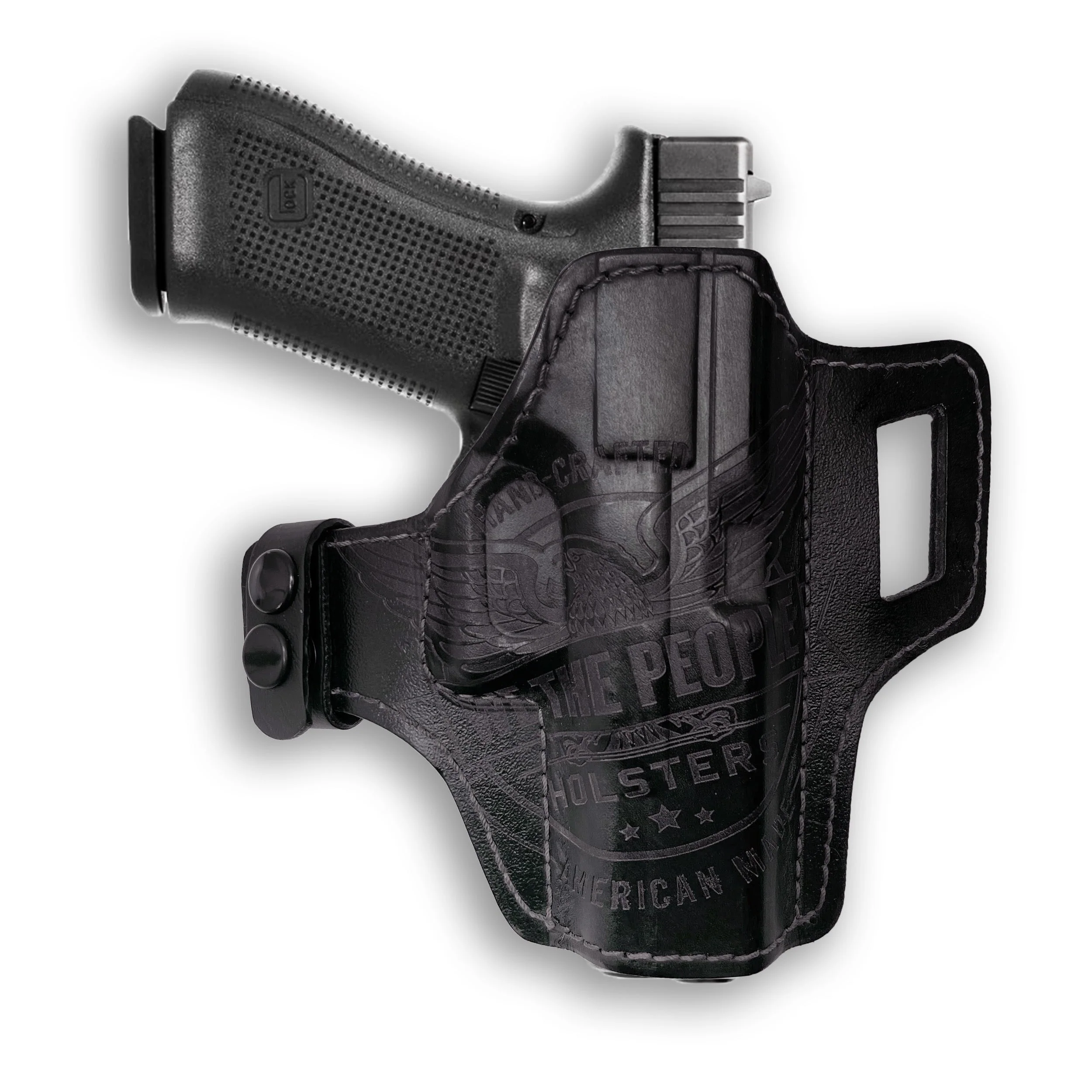 Glock 22 Gen 1-4 Independence Leather OWB Holster - Image 4