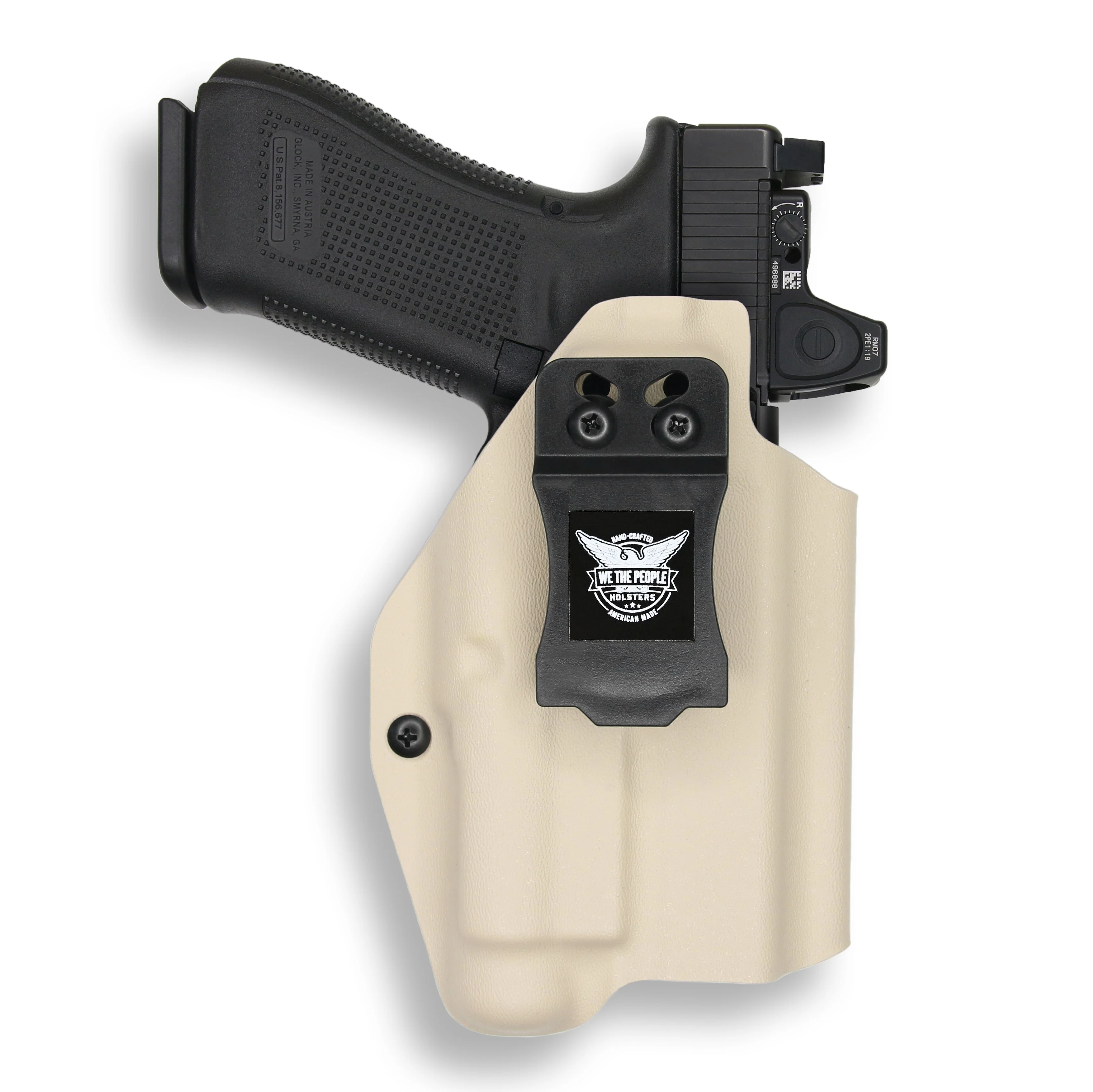 Glock 22 Gen 1-4 MOS with Streamlight TLR-1/1S/HL Light Red Dot Optic Cut IWB Holster - Image 26