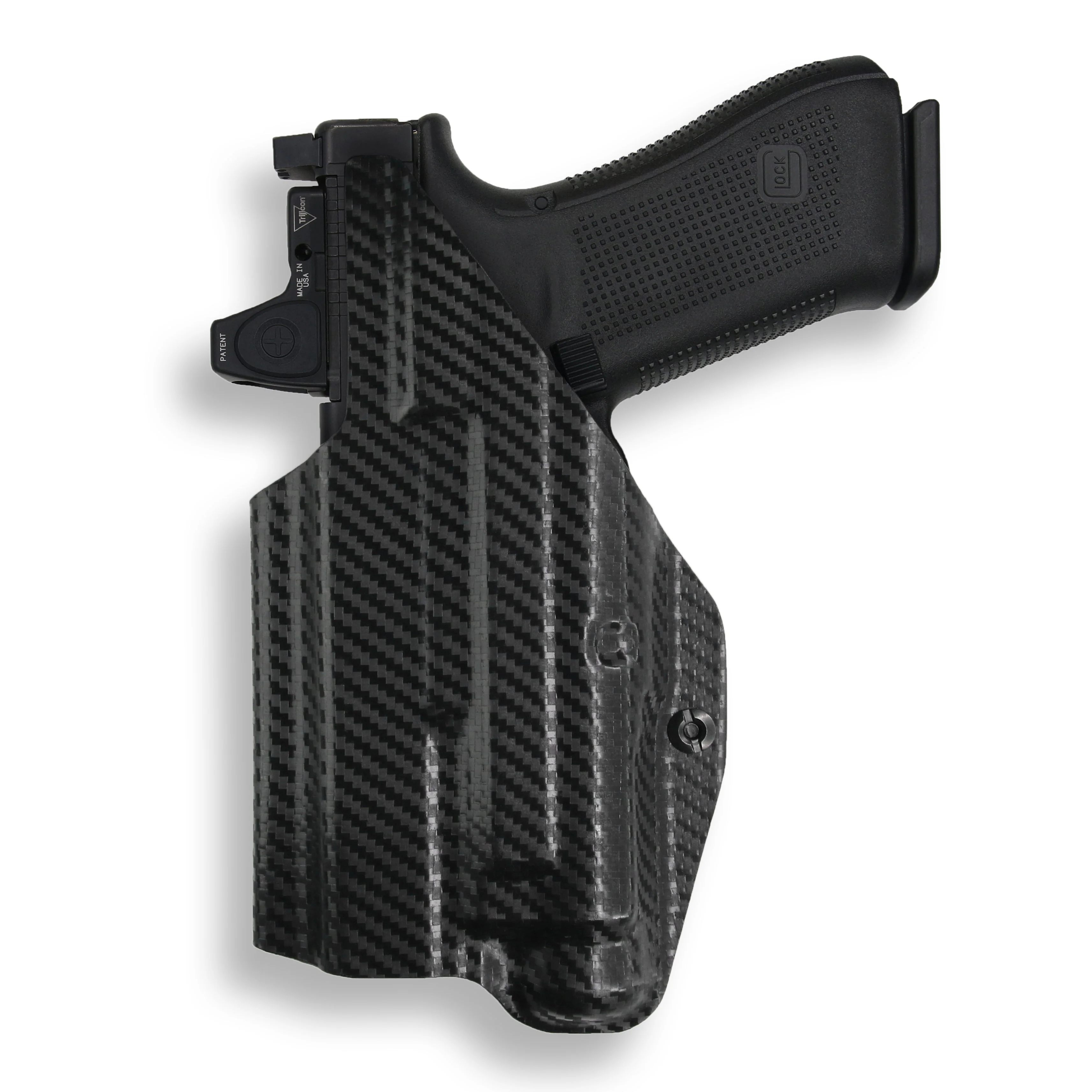 Glock 22 Gen 1-4 MOS with Streamlight TLR-1/1S/HL Light Red Dot Optic Cut IWB Holster - Image 6