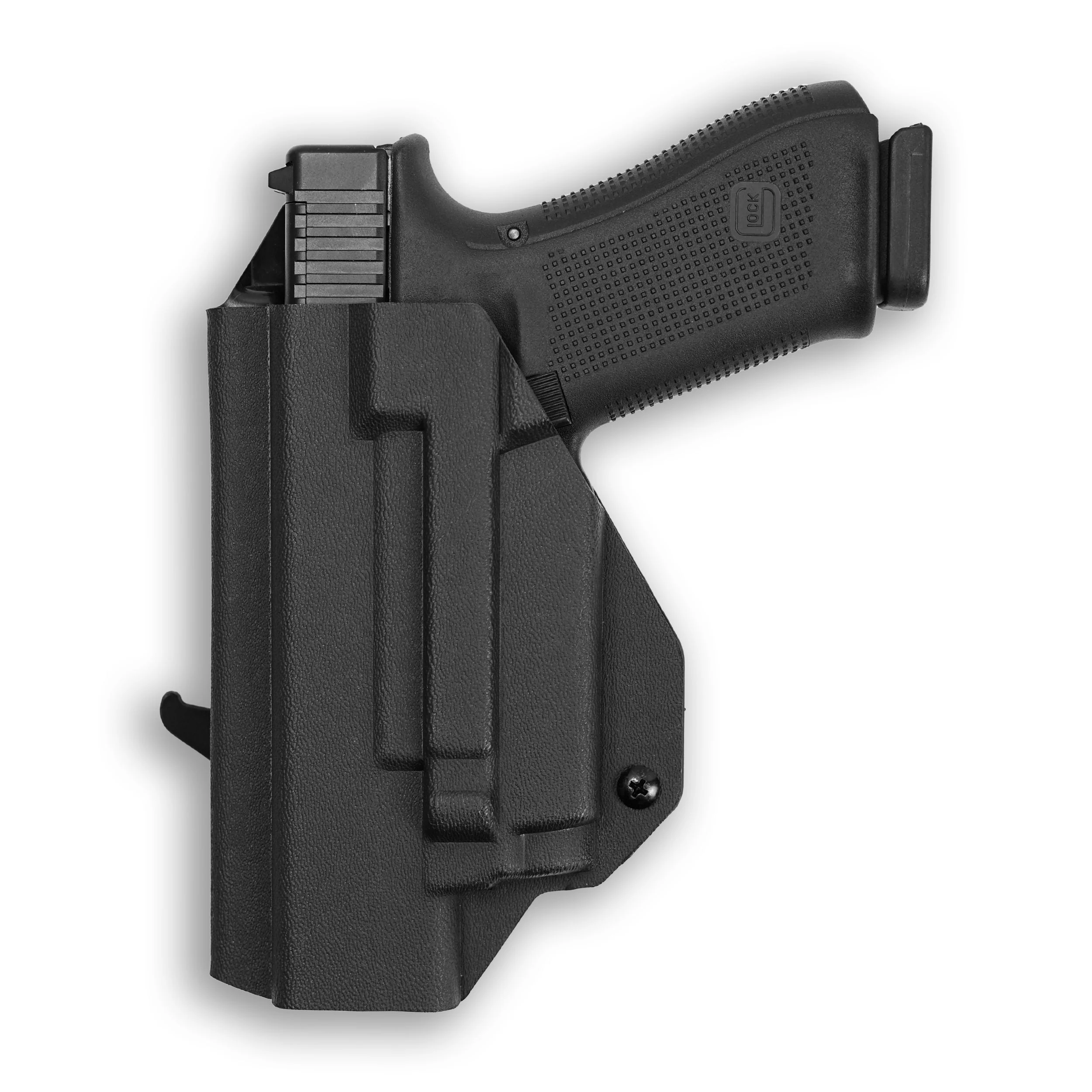 Glock 22 Gen 1-4 with Olight Baldr RL Mini Light OWB Holster - Image 3
