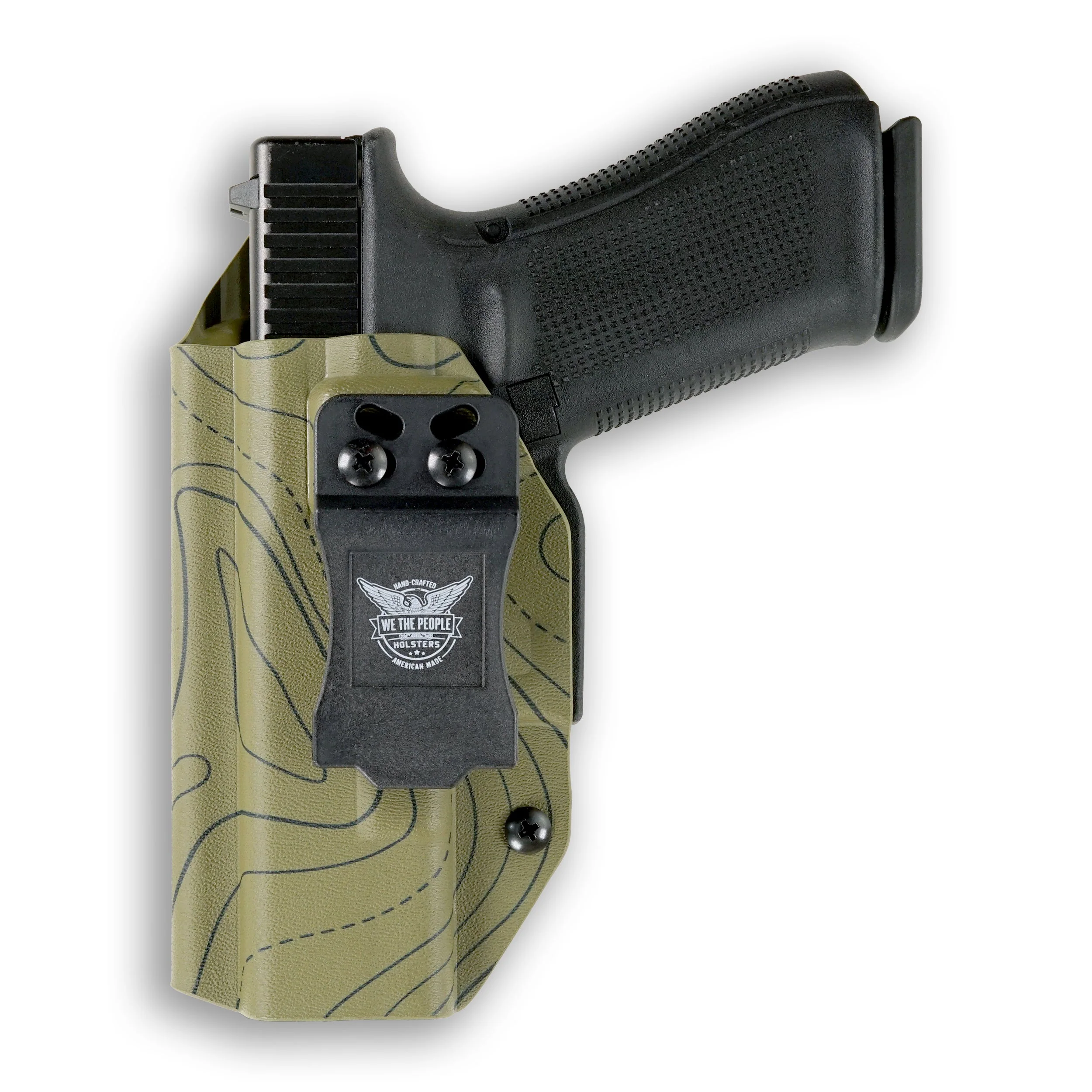 Glock 22 Gen 1-4 with Streamlight TLR-7/7A/7X Light IWB Holster - Image 143