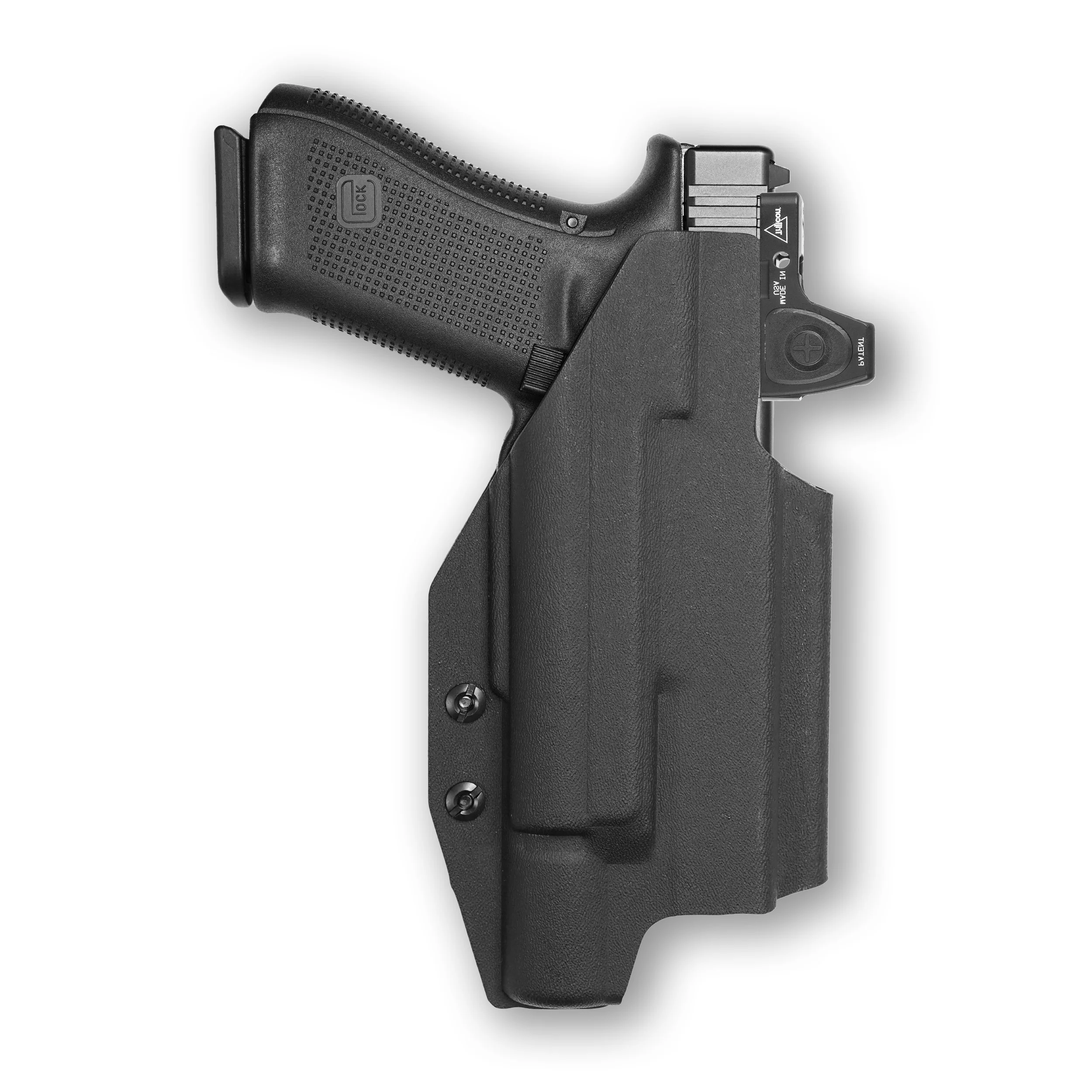 Glock 22 Gen 5 MOS with Surefire X300U-A Light Red Dot Optic Cut IWB Holster - Image 4
