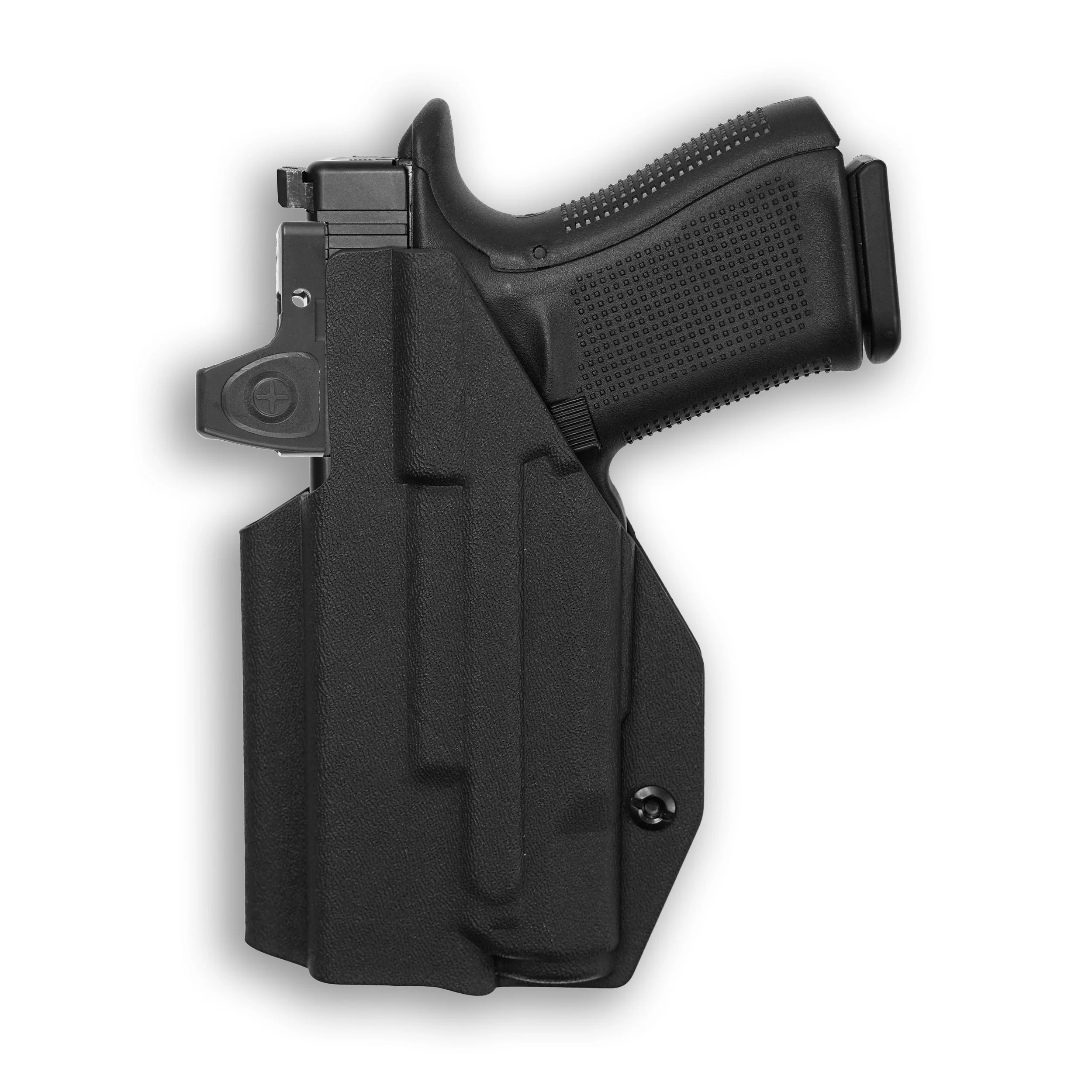 Glock 23 Gen 1-4 MOS with Inforce WILD1 Light Red Dot Optic Cut IWB Holster - Image 2