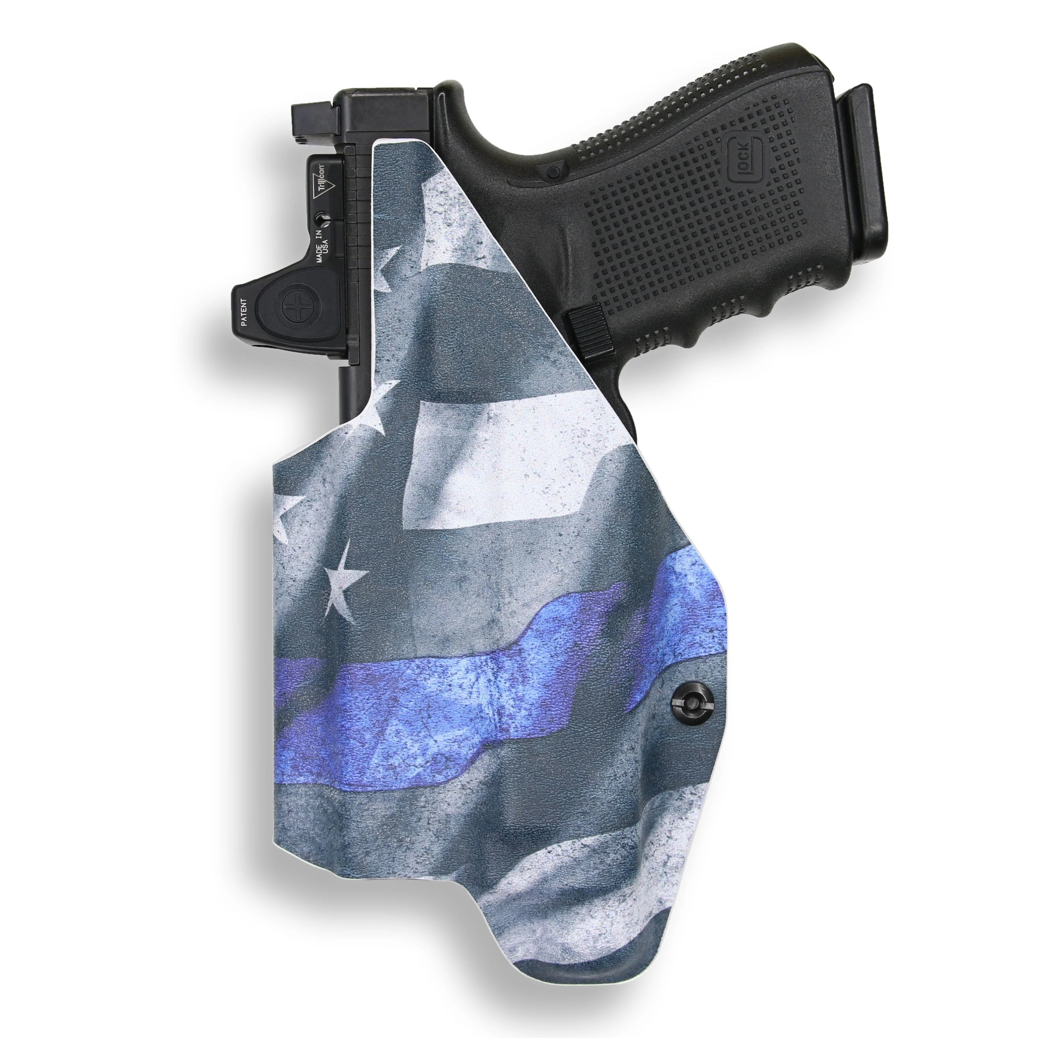 Glock 23 Gen 1-4 MOS with Streamlight TLR-1/1S/HL Light Red Dot Optic Cut IWB Holster - Image 14