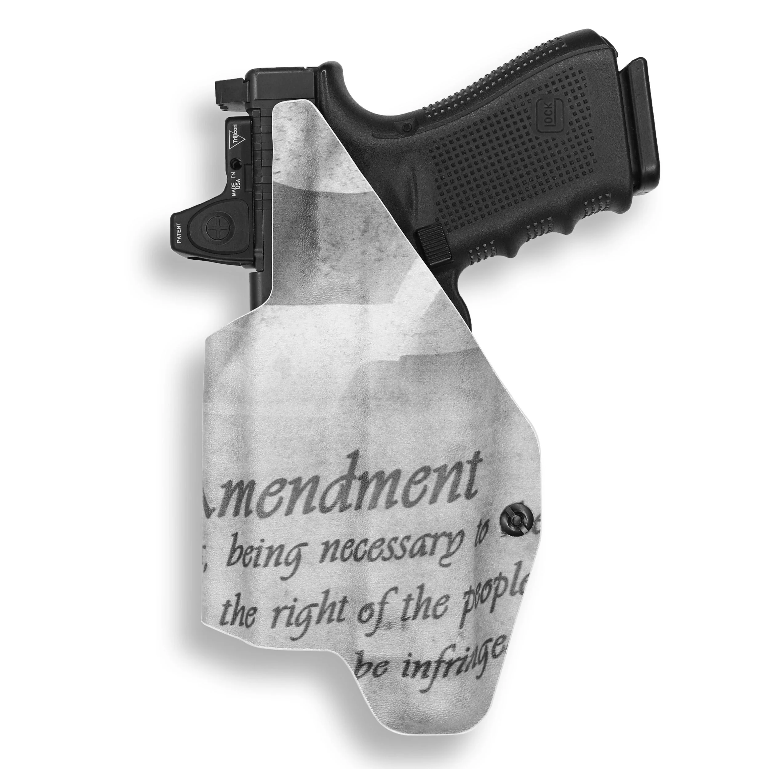 Glock 23 Gen 1-4 MOS with Streamlight TLR-1/1S/HL Light Red Dot Optic Cut IWB Holster - Image 35