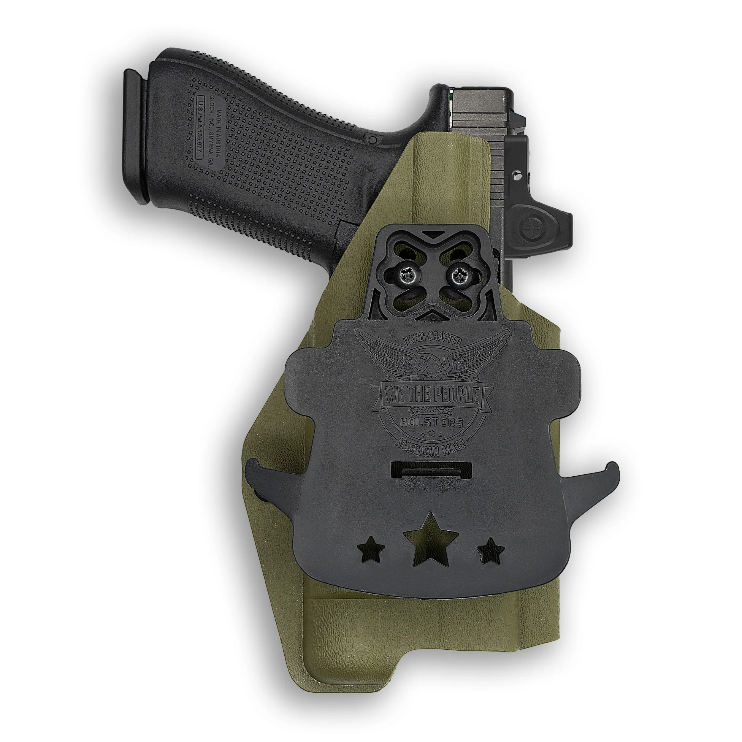 Glock 23 Gen 1-4 MOS with Streamlight TLR-7/7A/7X Light Red Dot Optic Cut OWB Holster - Image 102