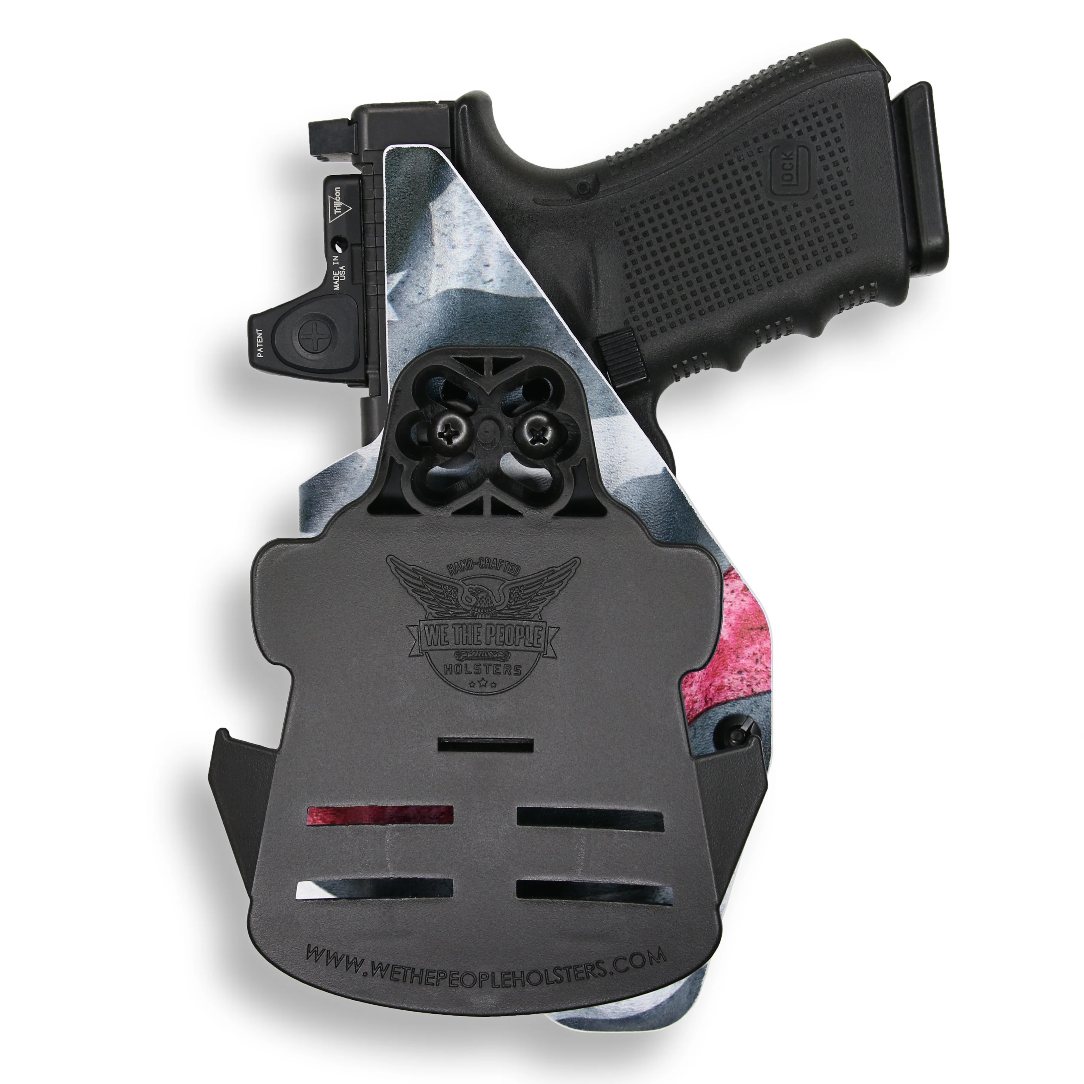 Glock 23 Gen 5 MOS with Streamlight TLR-1/1S/HL Light Red Dot Optic Cut OWB Holster - Image 16