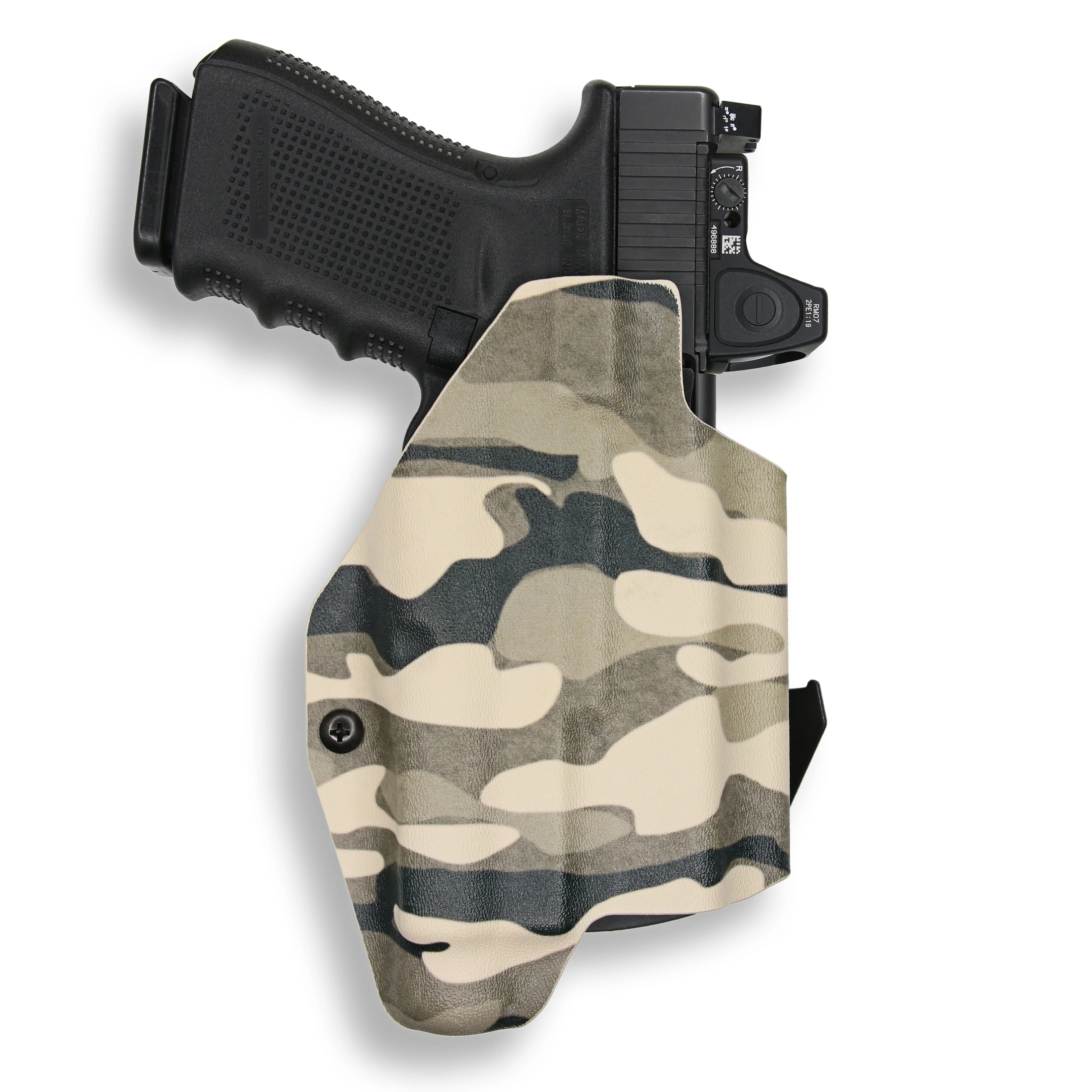 Glock 23 Gen 5 MOS with Streamlight TLR-1/1S/HL Light Red Dot Optic Cut OWB Holster - Image 19