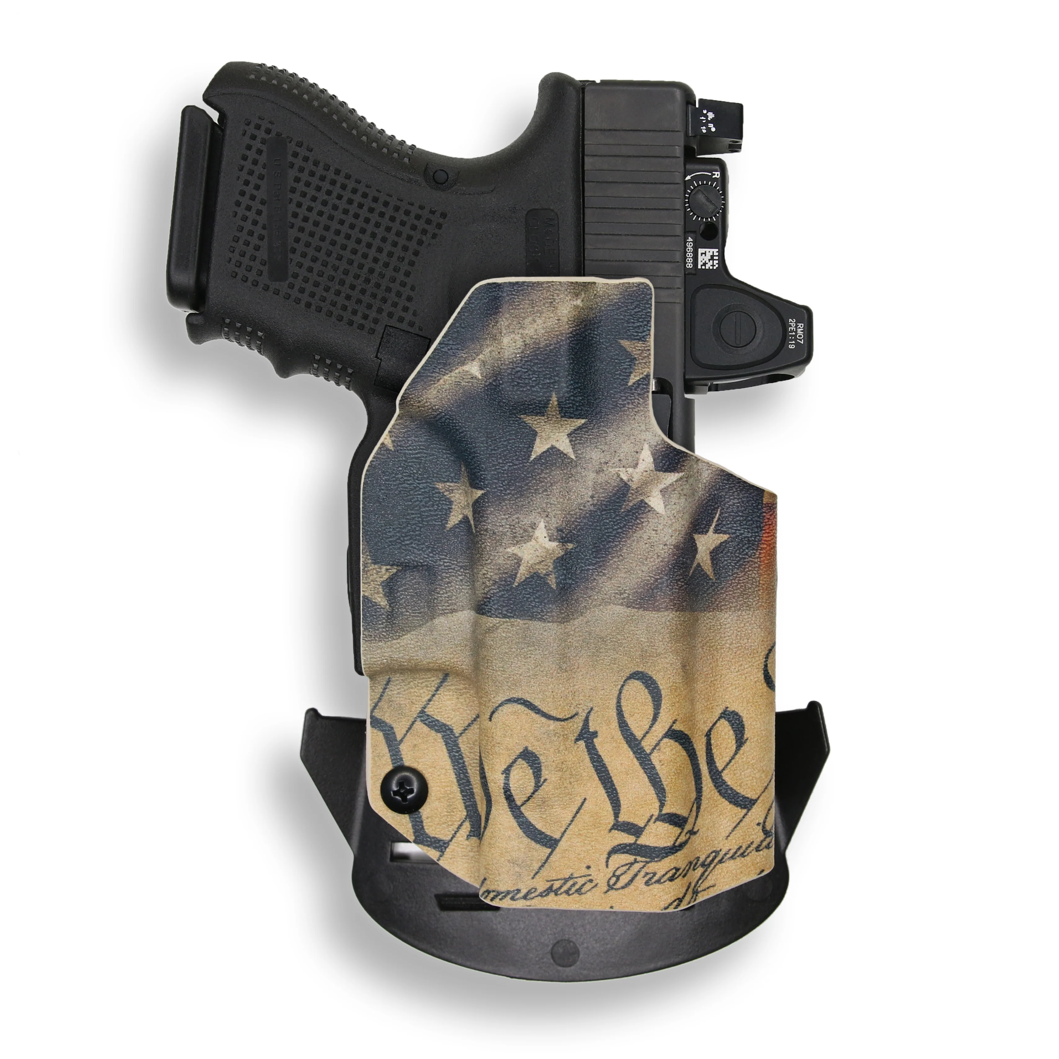 Glock 26 MOS Red Dot Optic Cut OWB Holster - Image 11