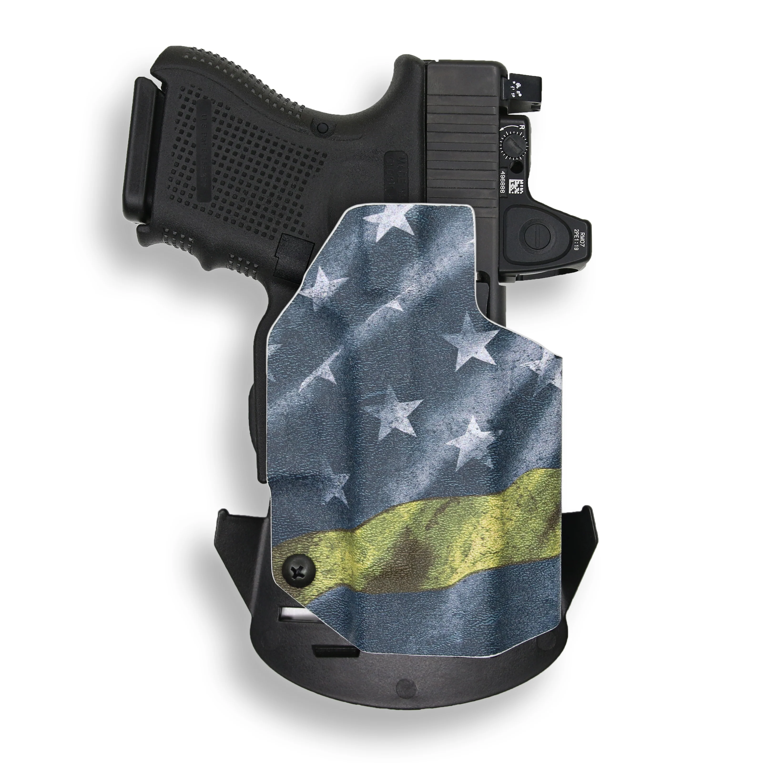Glock 26 MOS Red Dot Optic Cut OWB Holster - Image 17
