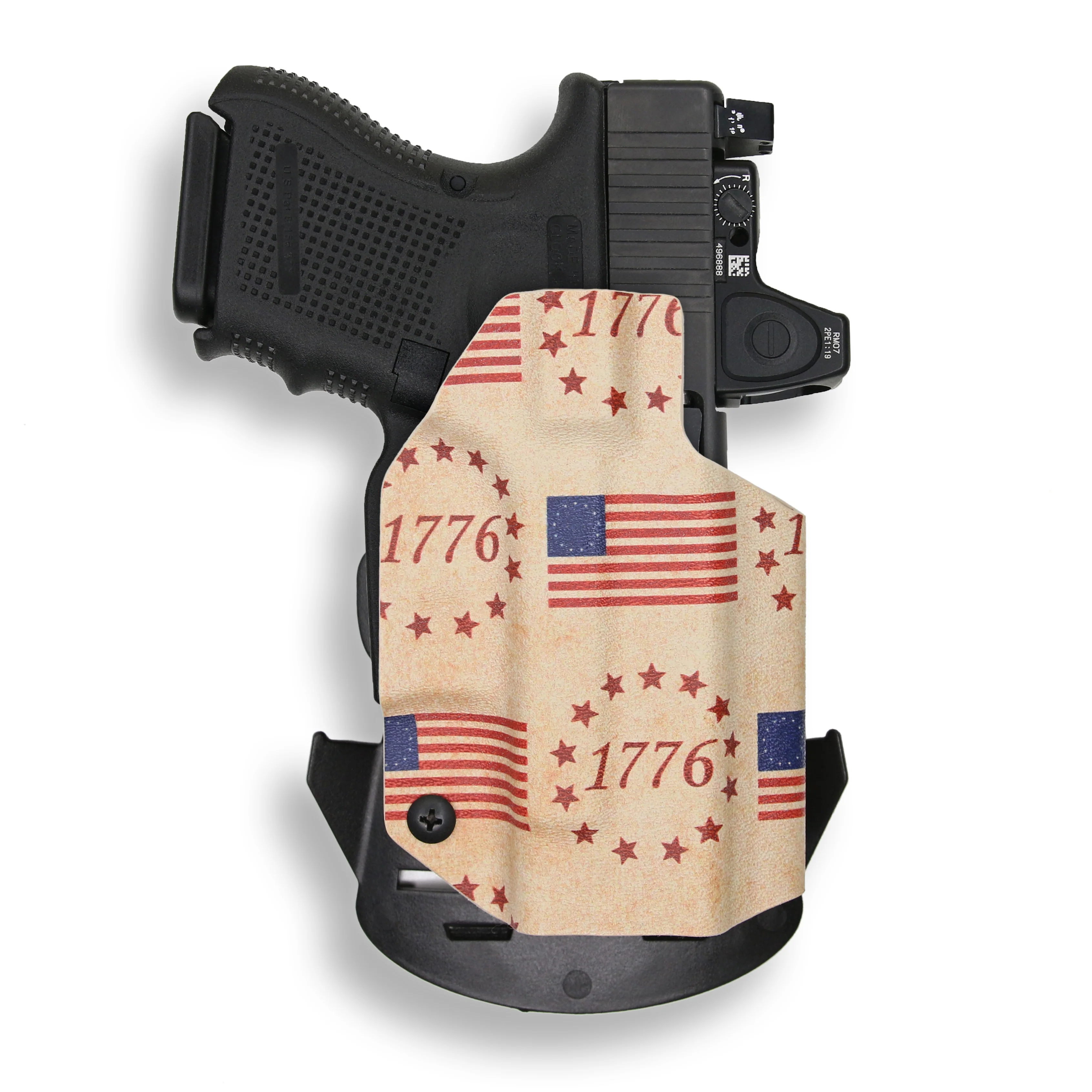 Glock 26 MOS Red Dot Optic Cut OWB Holster - Image 31