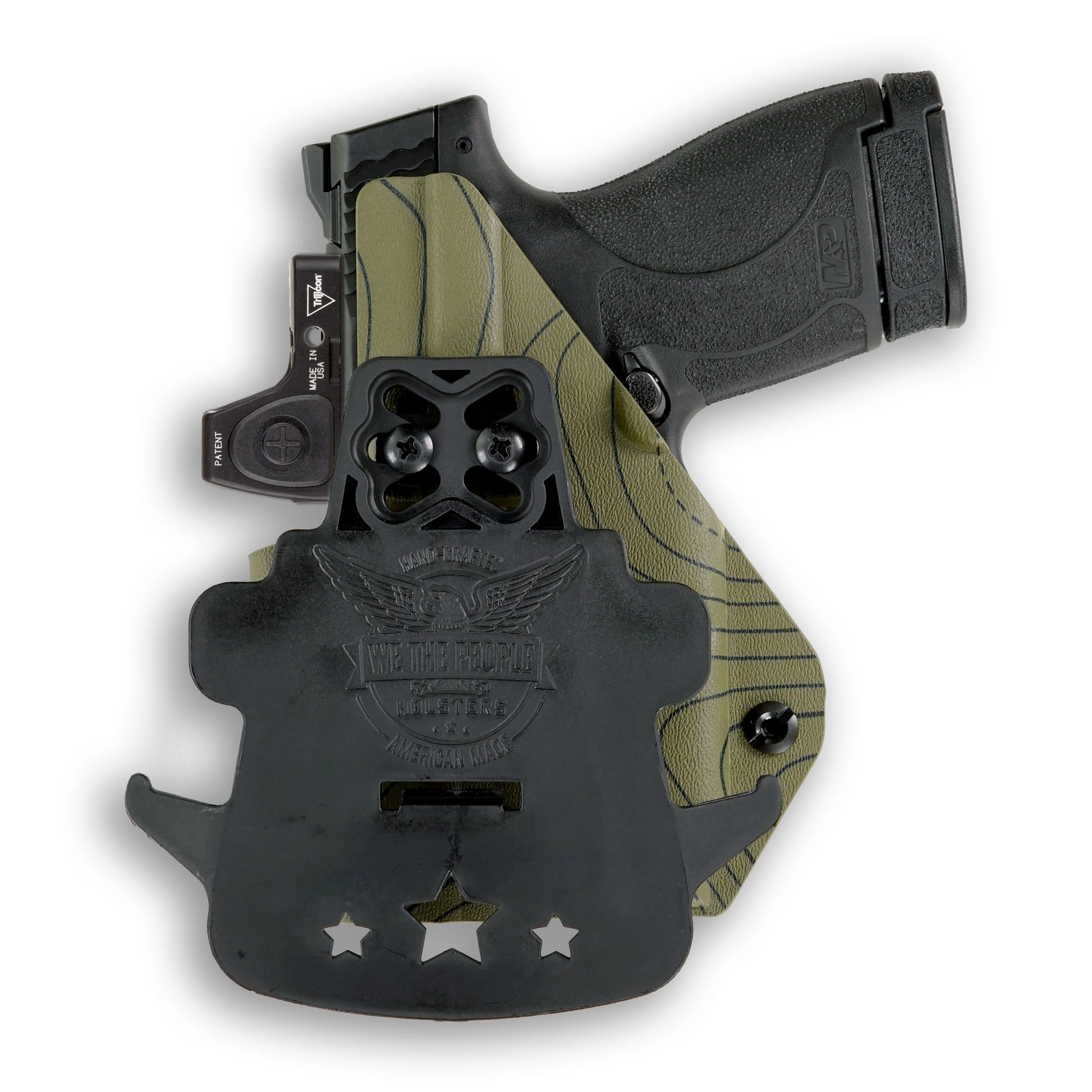 Glock 26 MOS with Streamlight TLR-6 Light/Laser Red Dot Optic Cut OWB Holster - Image 108