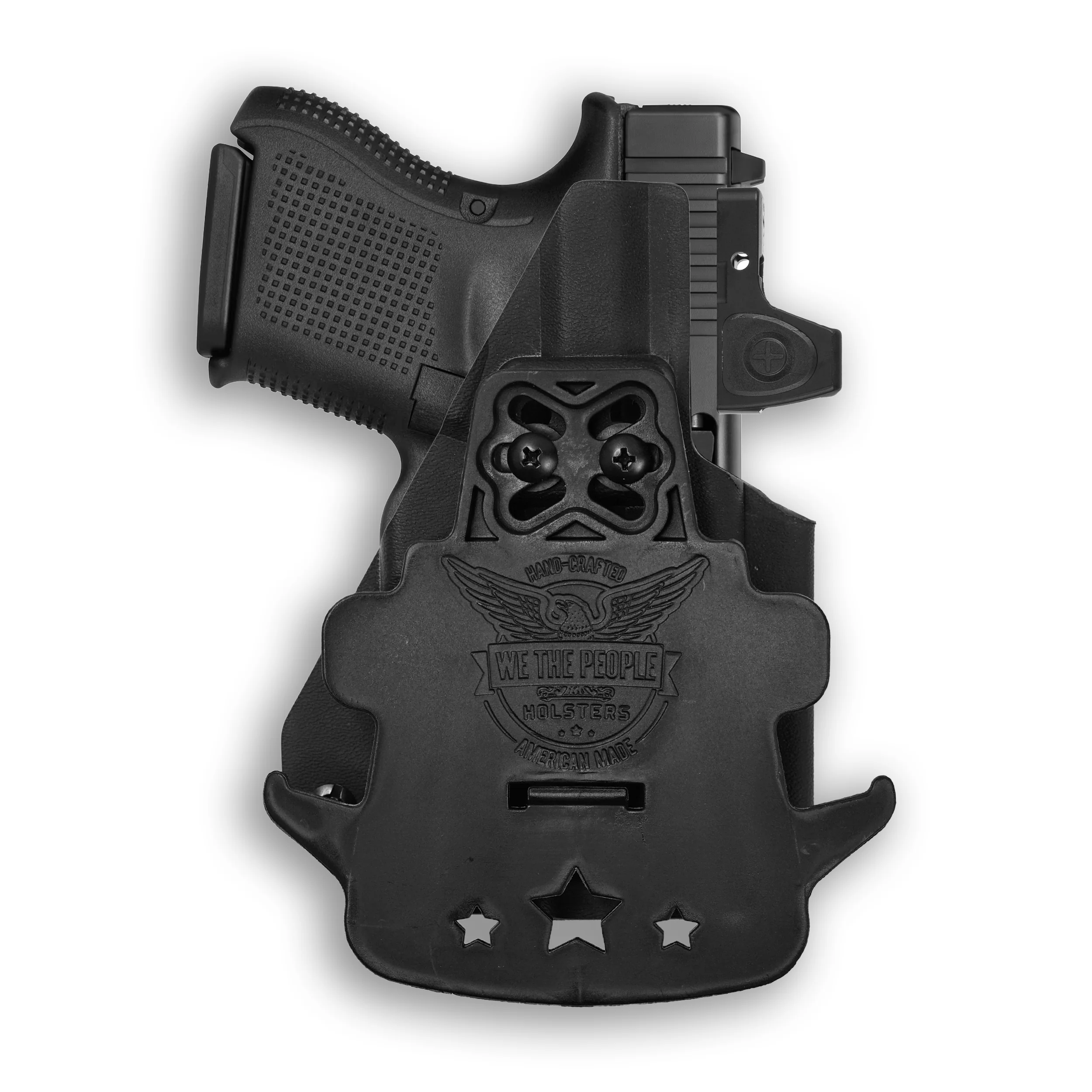 Glock 26 MOS with Streamlight TLR-6 Light/Laser Red Dot Optic Cut OWB Holster - Image 4