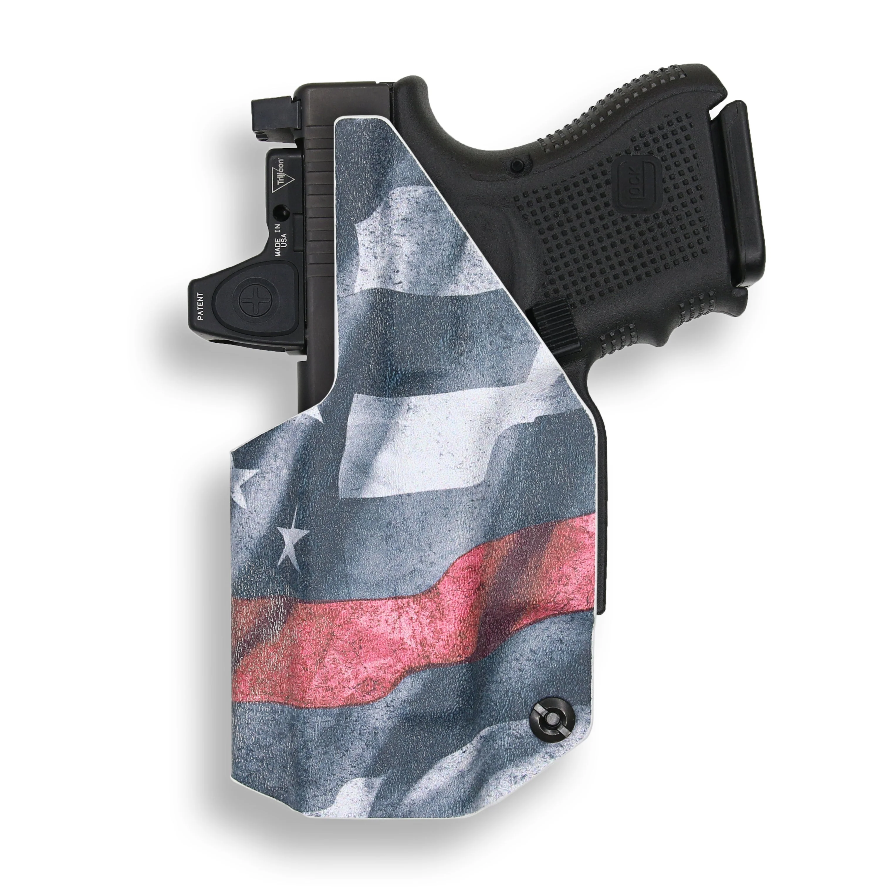 Glock 27 Gen 1-4 MOS Red Dot Optic Cut IWB Holster - Image 16