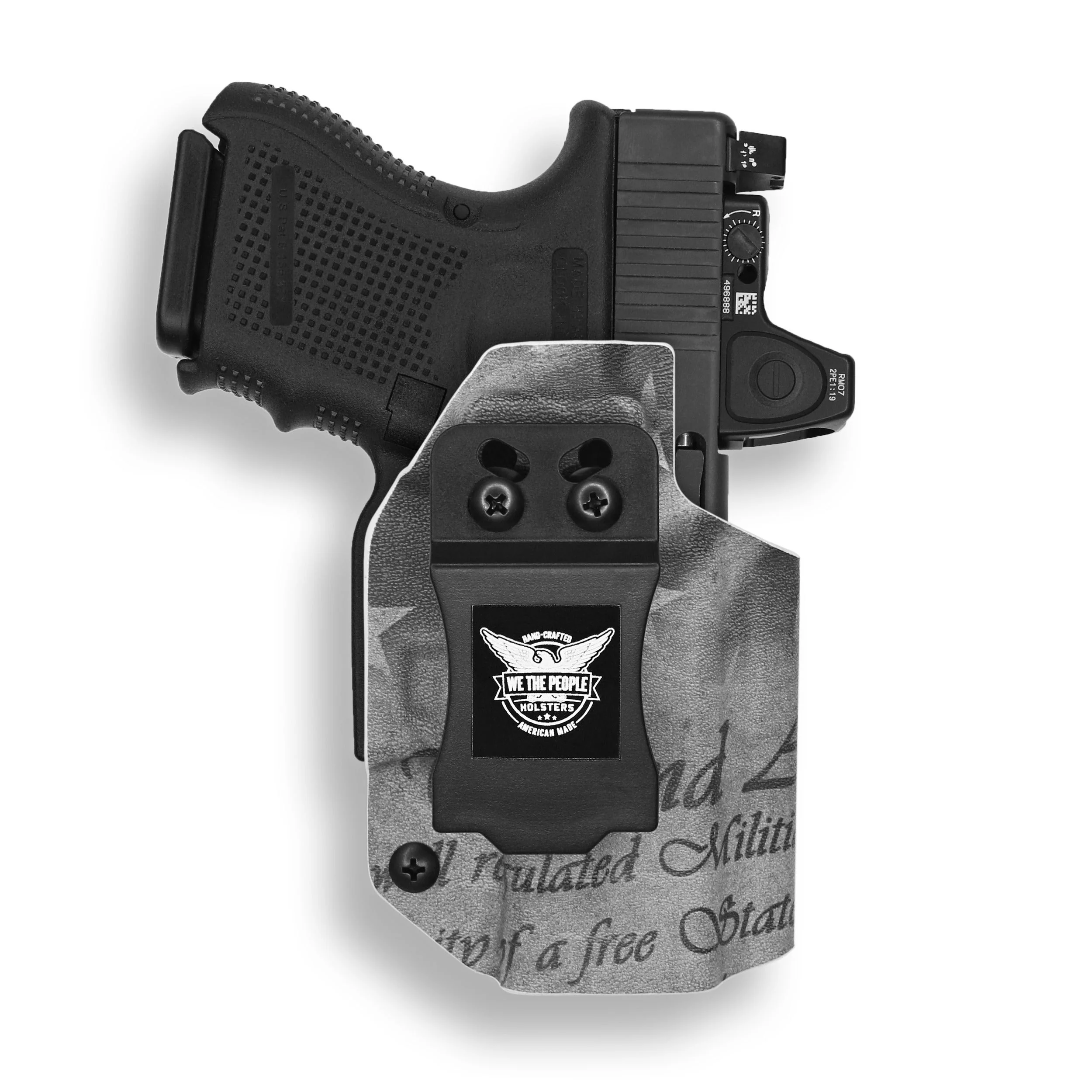 Glock 27 Gen 1-4 MOS Red Dot Optic Cut IWB Holster - Image 33