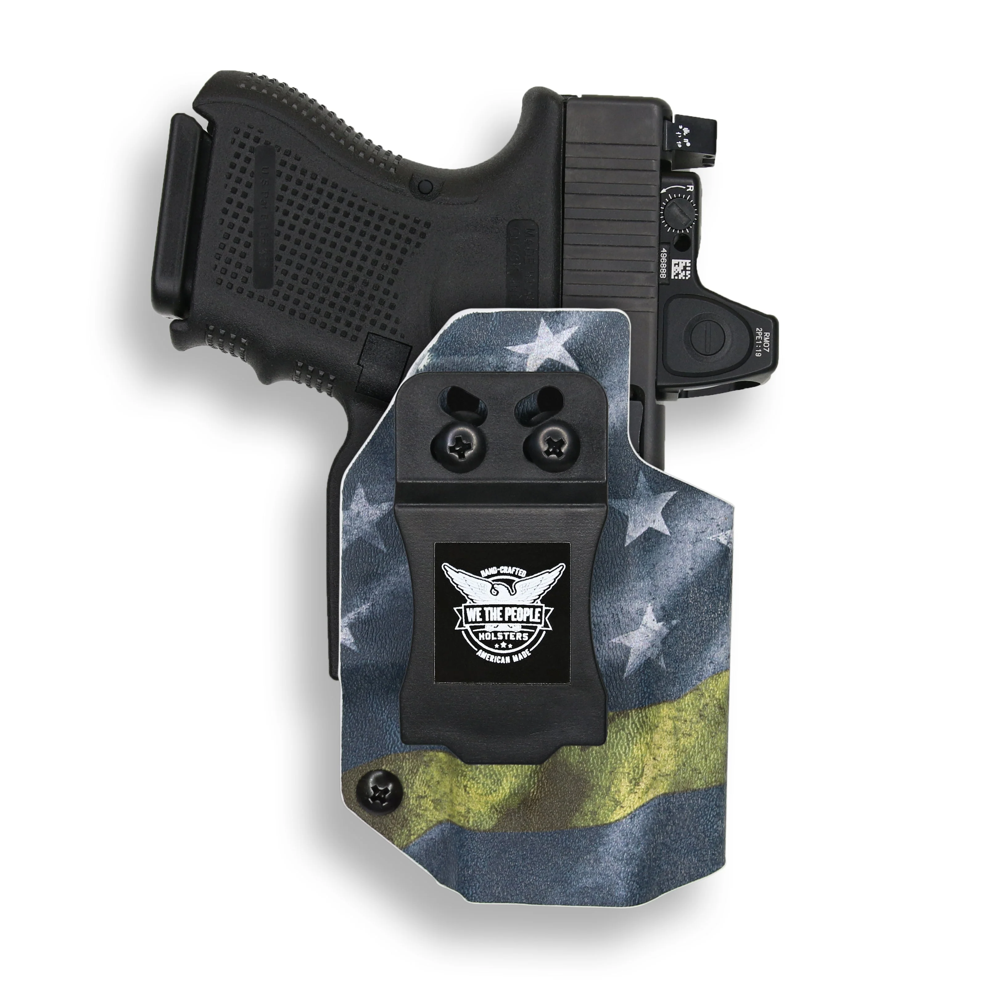 Glock 28 MOS Red Dot Optic Cut IWB Holster - Image 17
