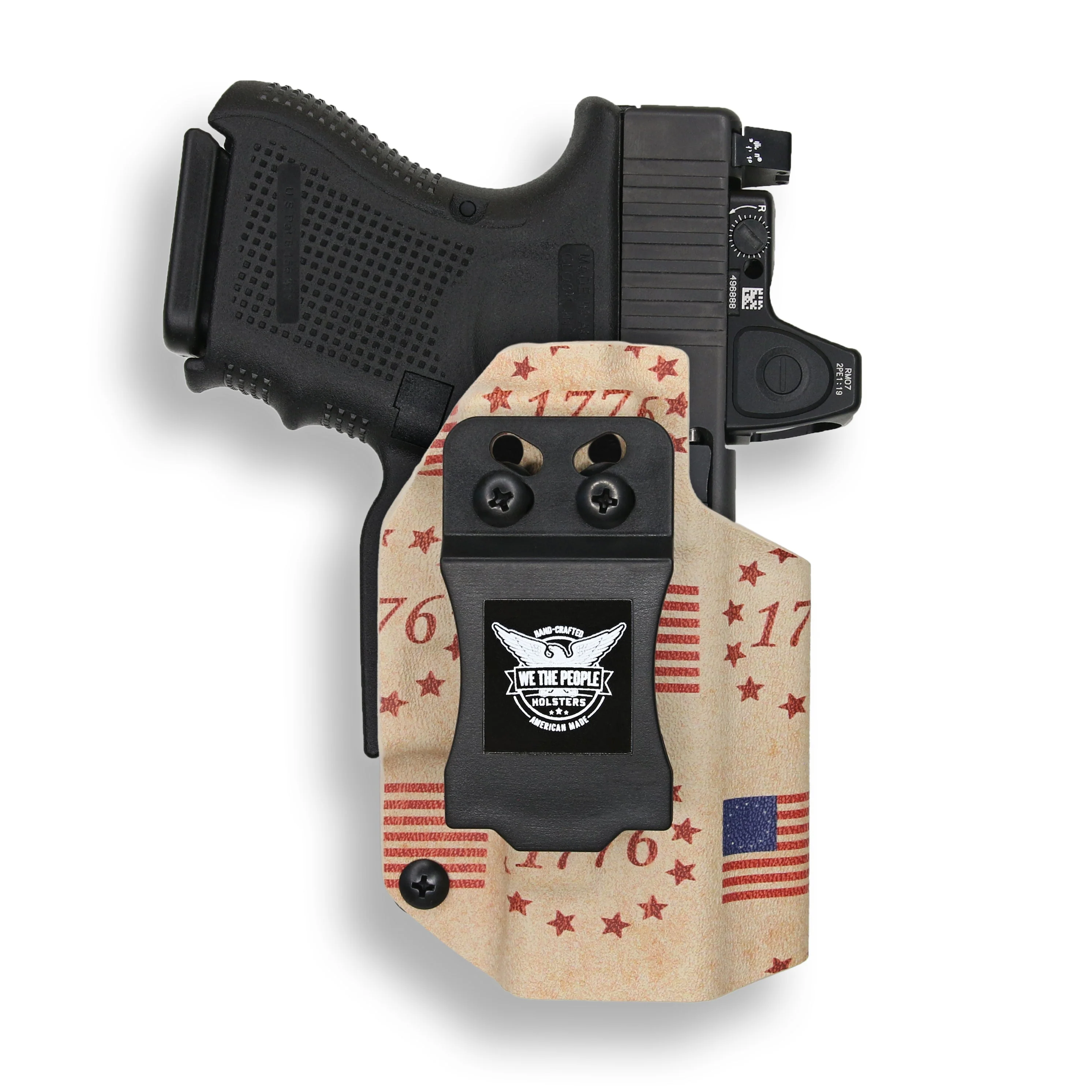 Glock 28 MOS Red Dot Optic Cut IWB Holster - Image 31