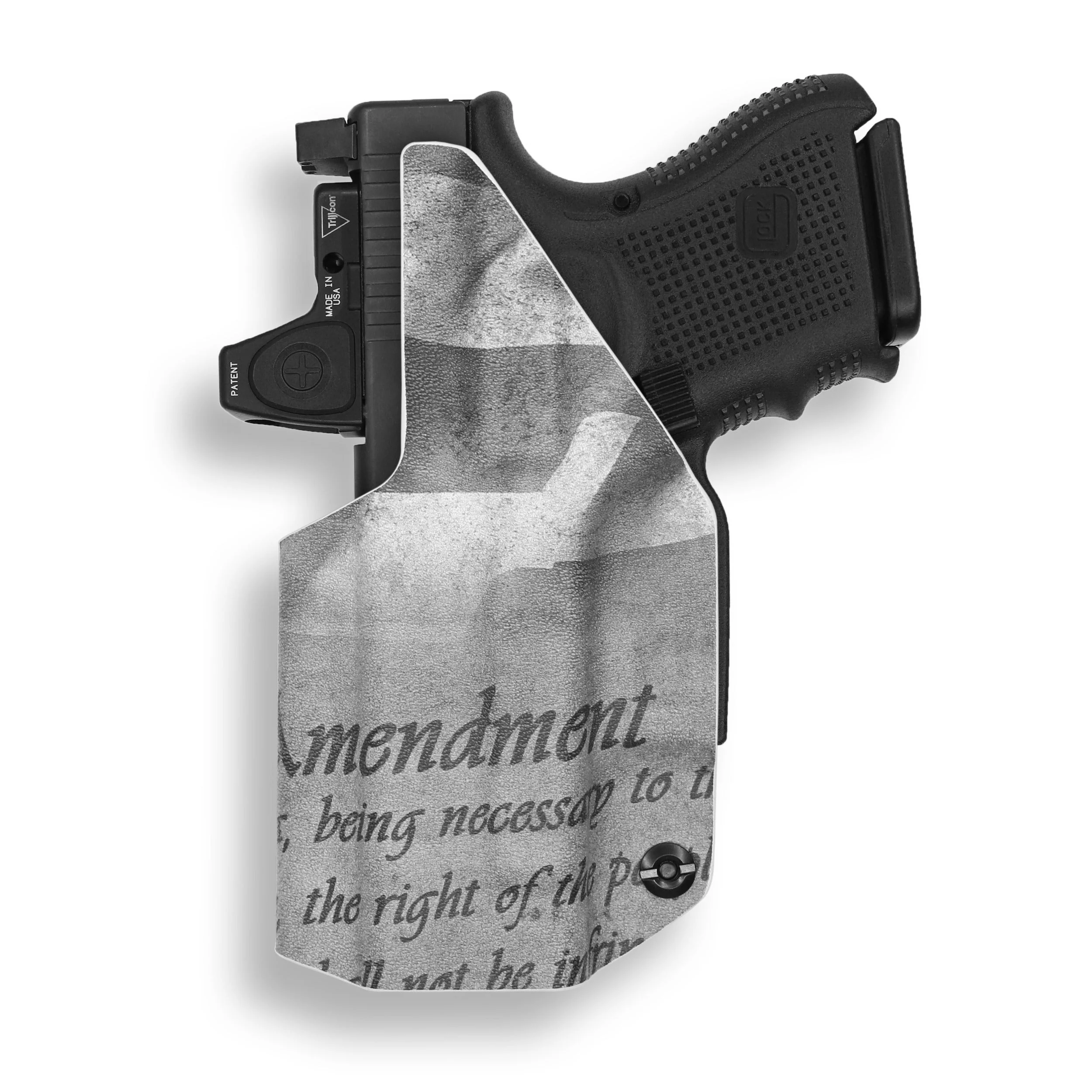 Glock 28 MOS Red Dot Optic Cut IWB Holster - Image 34