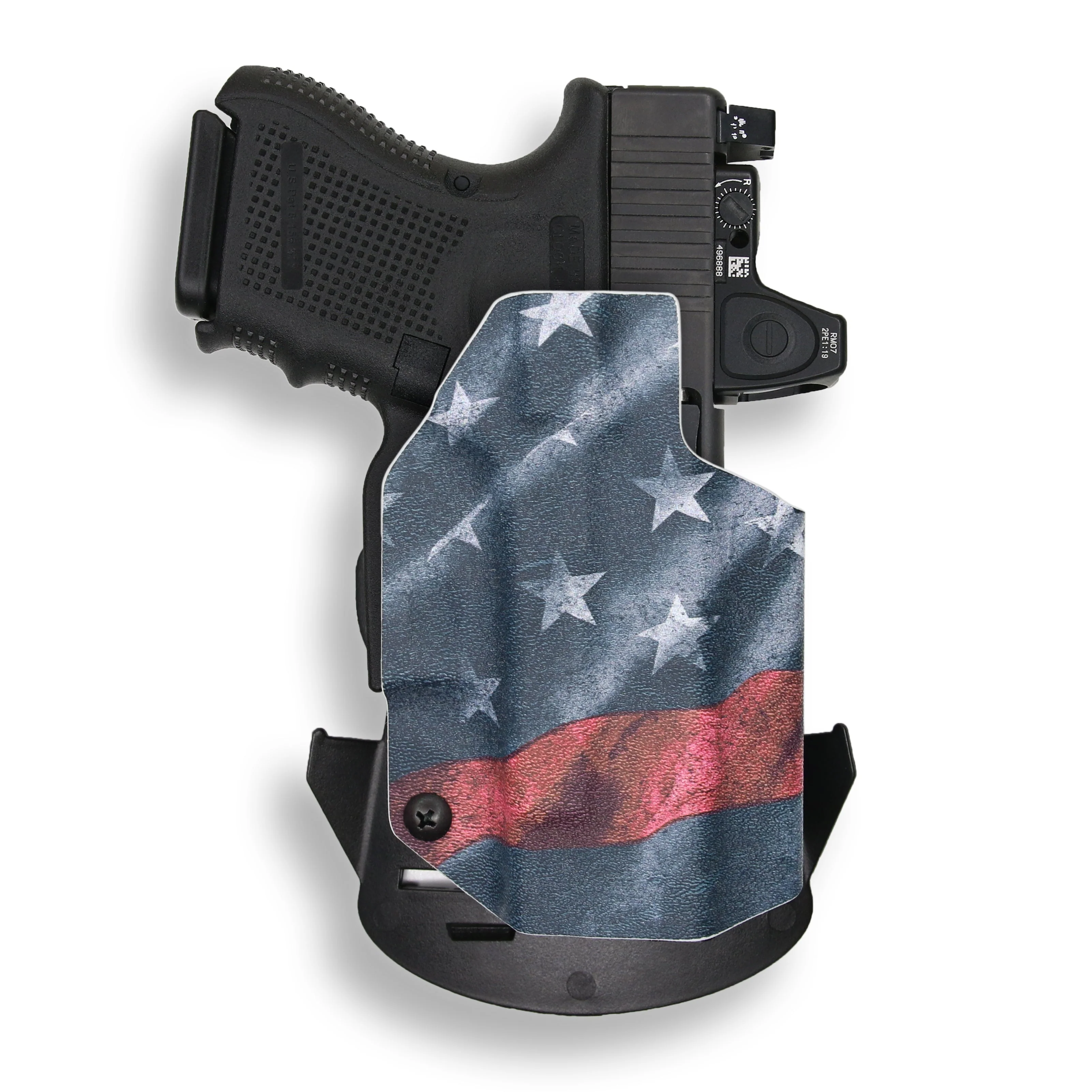 Glock 28 MOS Red Dot Optic Cut OWB Holster - Image 15
