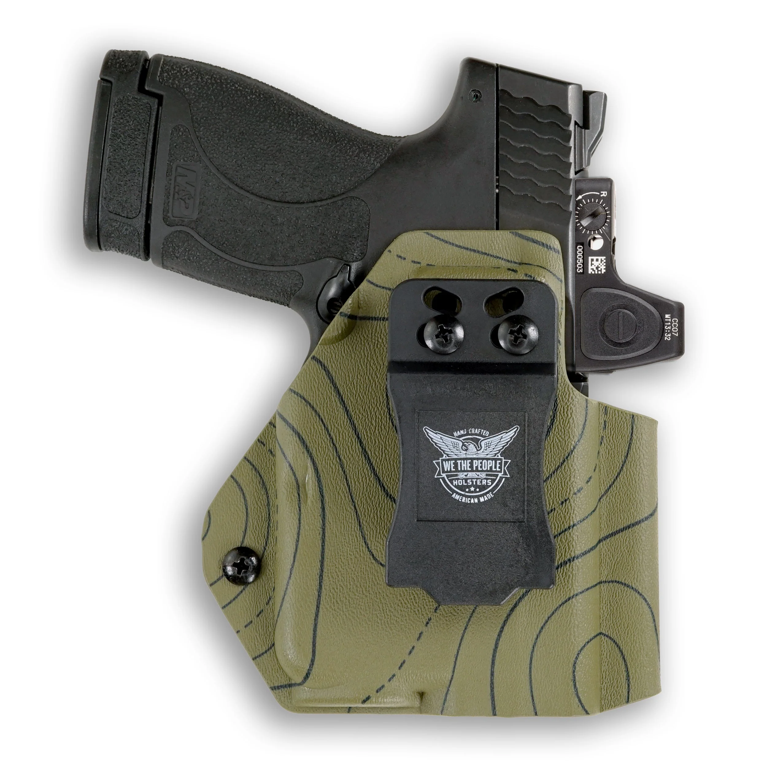 Glock 28 MOS with Streamlight TLR-6 Light/Laser Red Dot Optic Cut IWB Holster - Image 101