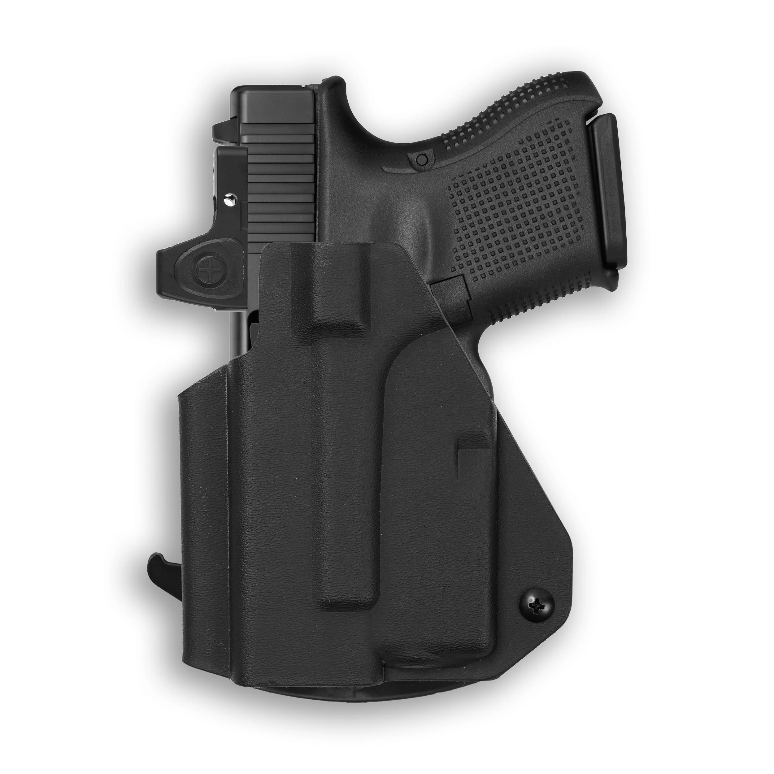 Glock 28 MOS with Streamlight TLR-6 Light/Laser Red Dot Optic Cut OWB Holster - Image 3